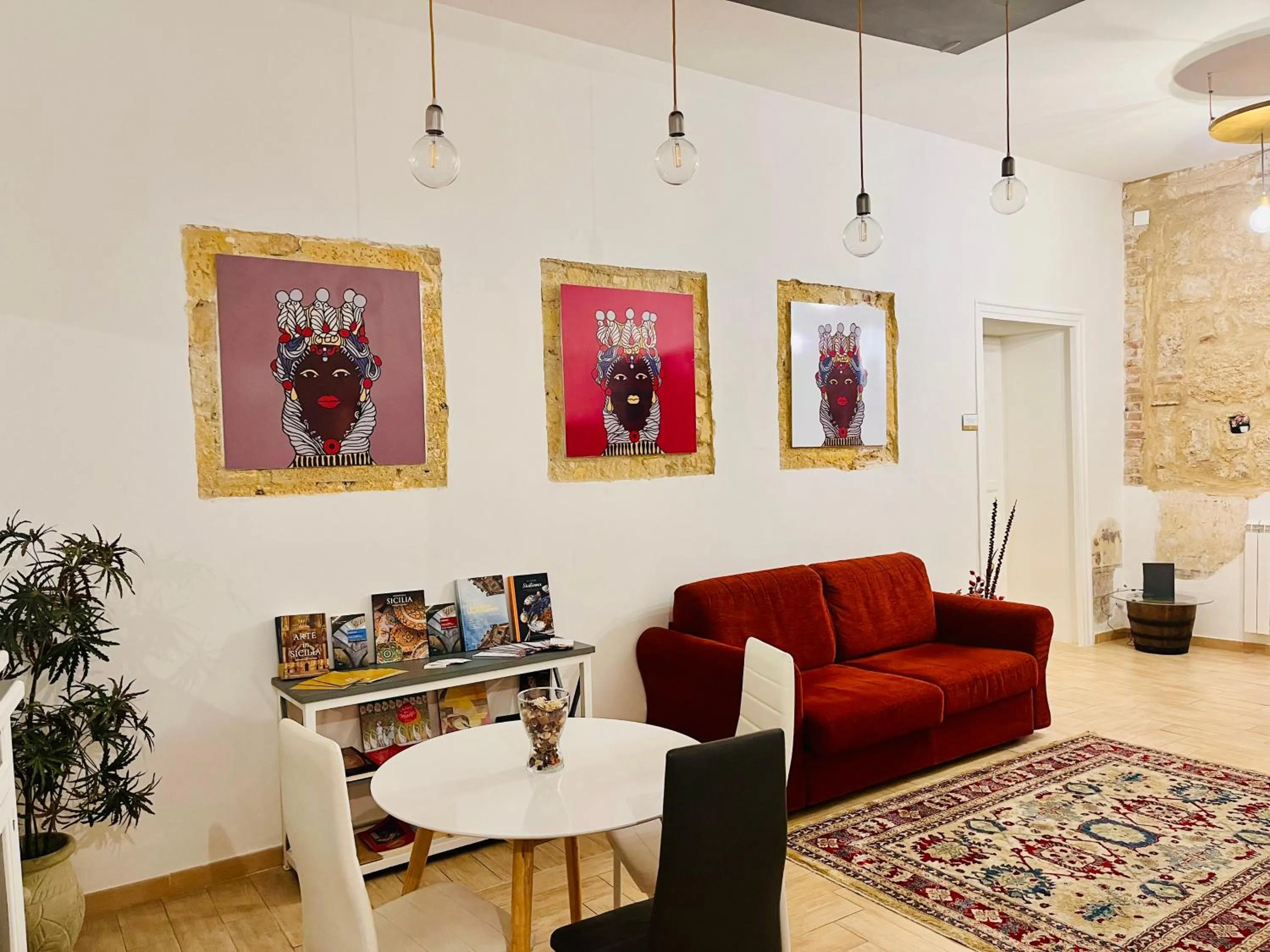 Living room in Palazzo delle Logge