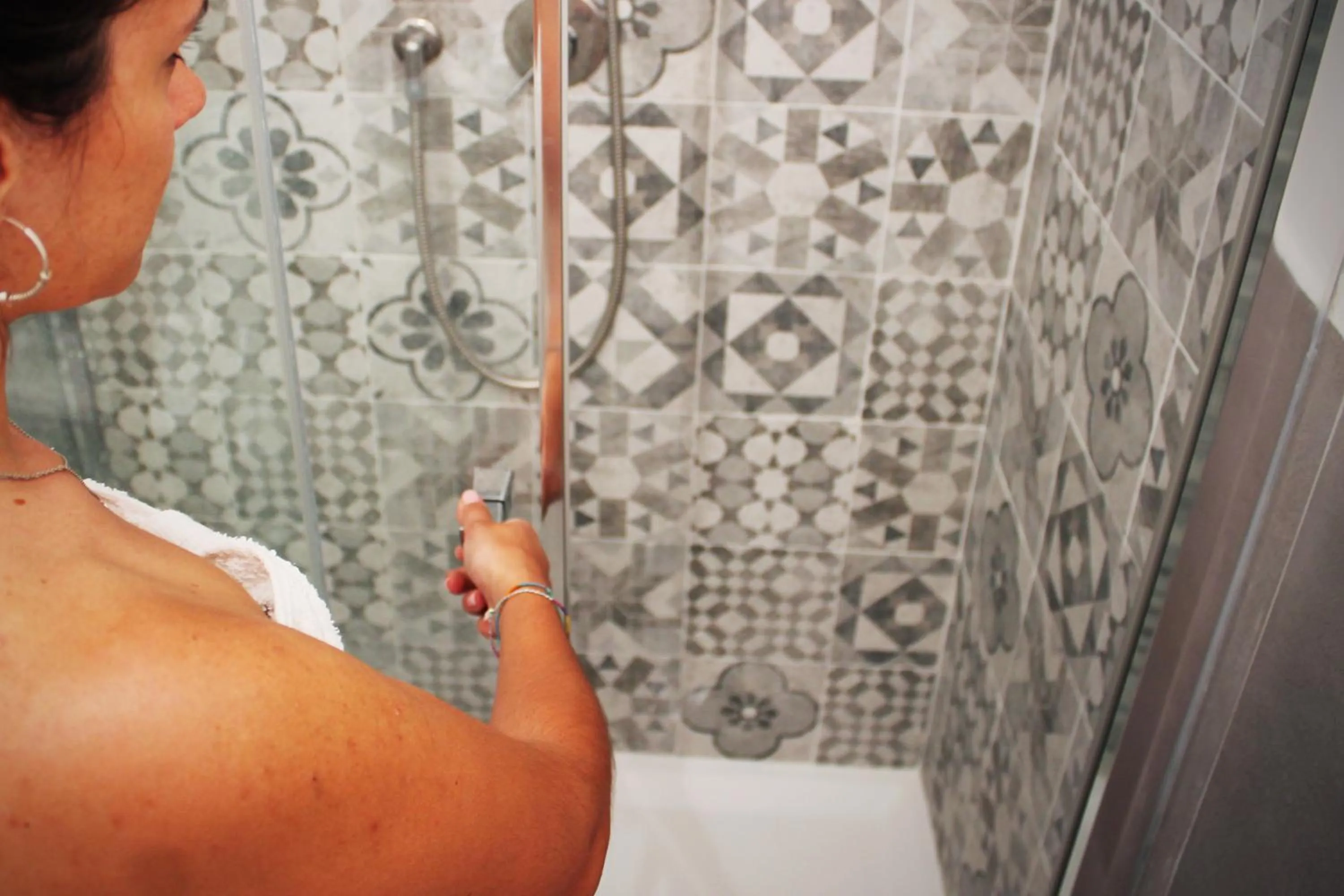 Shower in Palazzo delle Logge