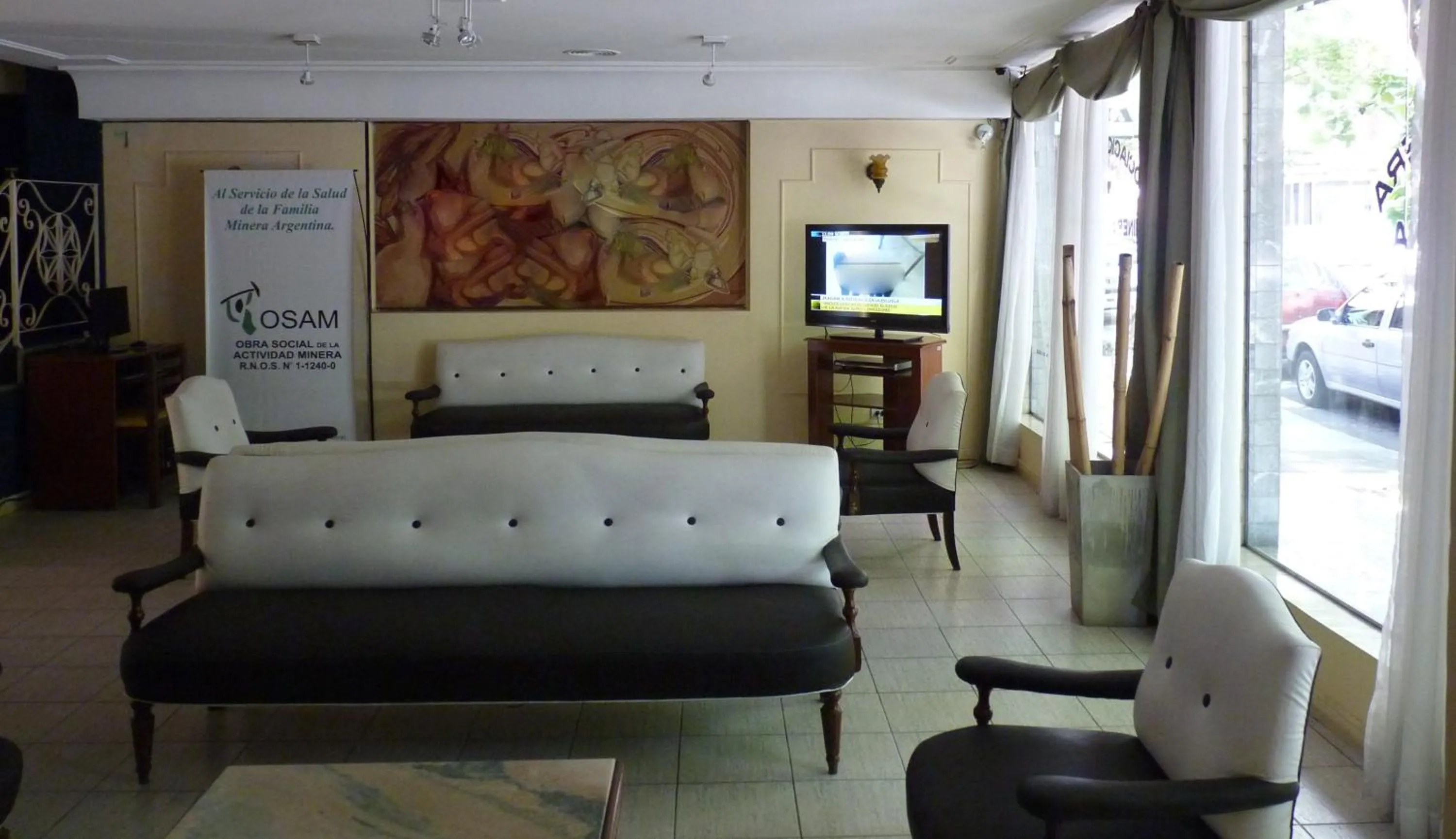 Communal lounge/ TV room in Hotel Aoma Mar del Plata