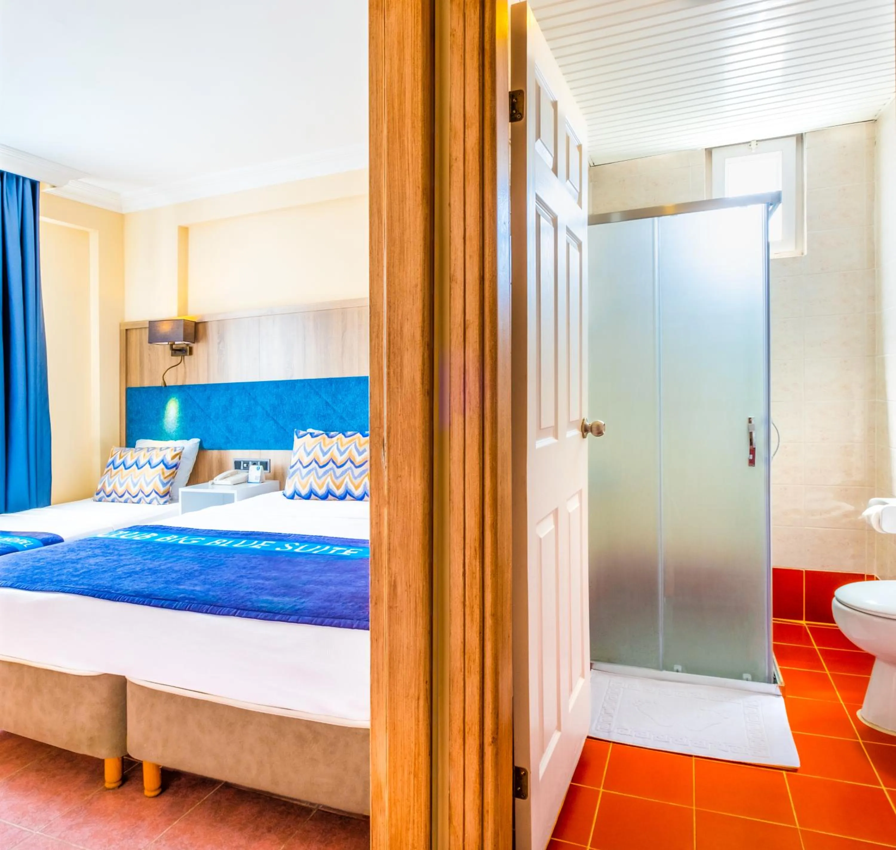 Photo of the whole room, Bed in Club Big Blue Suit Hotel - All Inclusive Plus