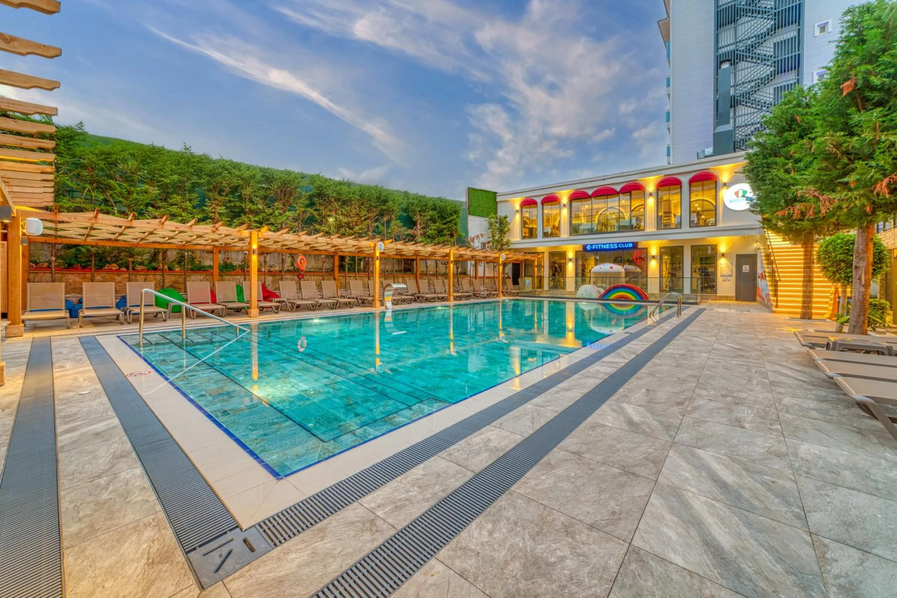 Pool view in Club Big Blue Suit Hotel - All Inclusive Plus
