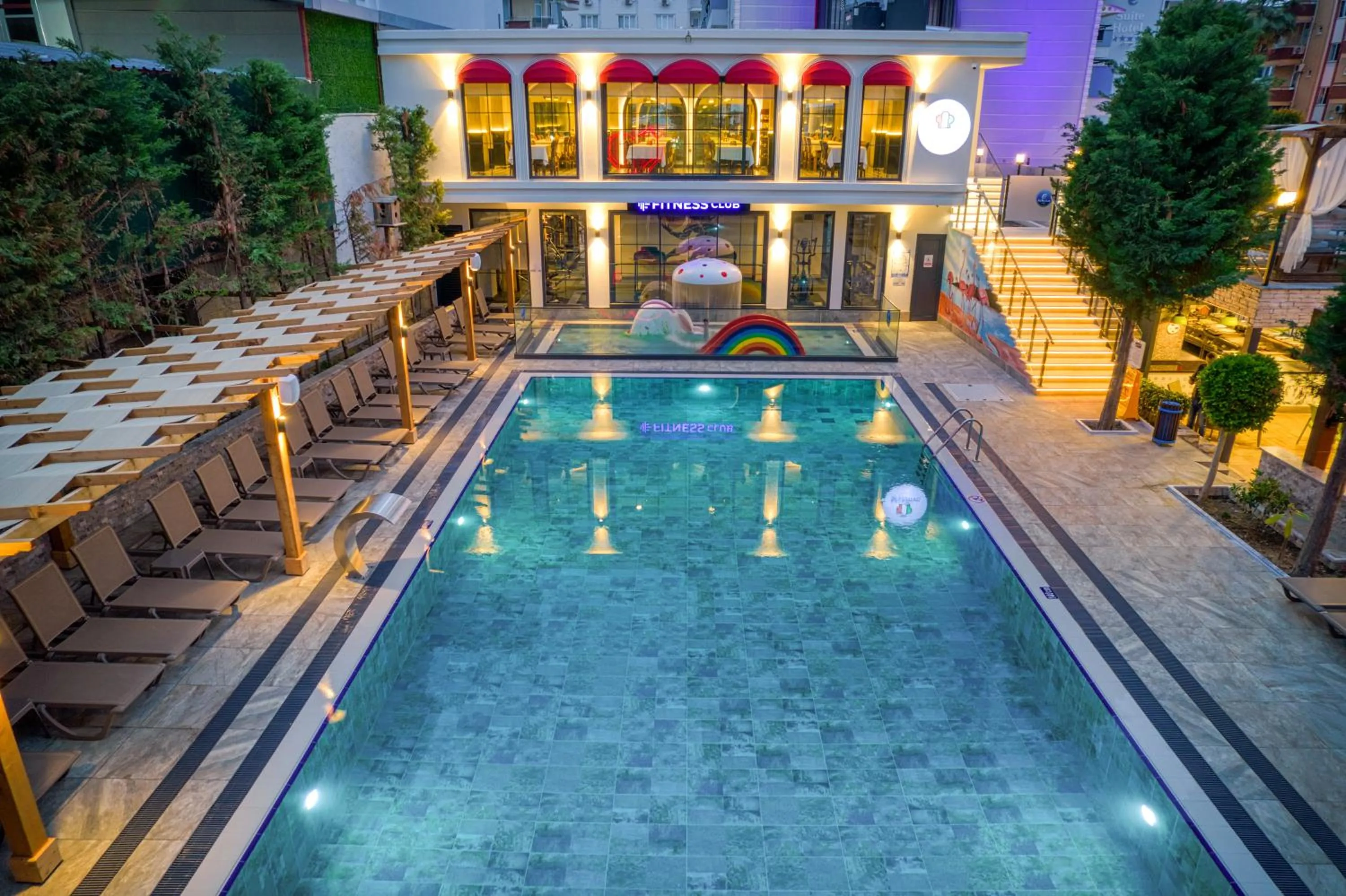 Pool view in Club Big Blue Suit Hotel - All Inclusive Plus