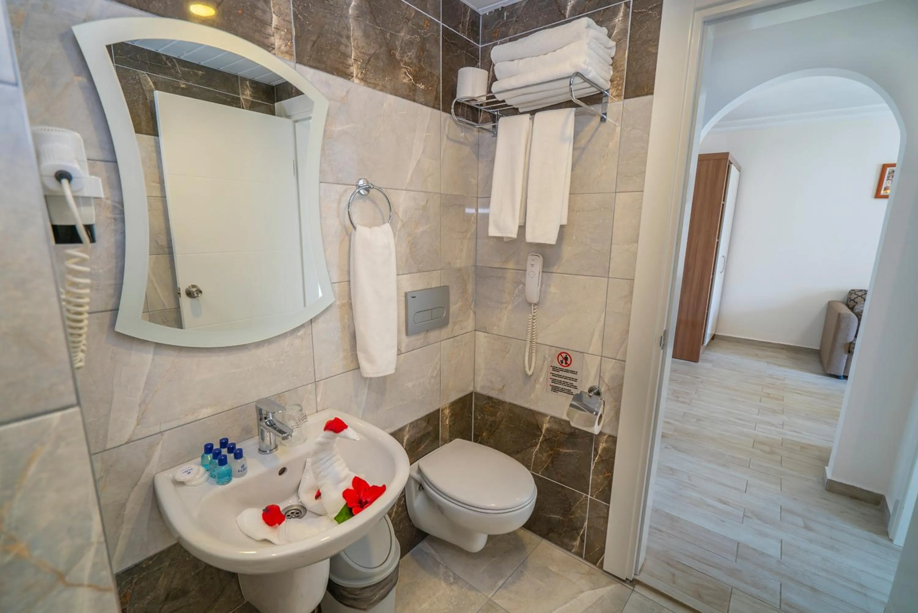 Toilet in Club Big Blue Suit Hotel - All Inclusive Plus