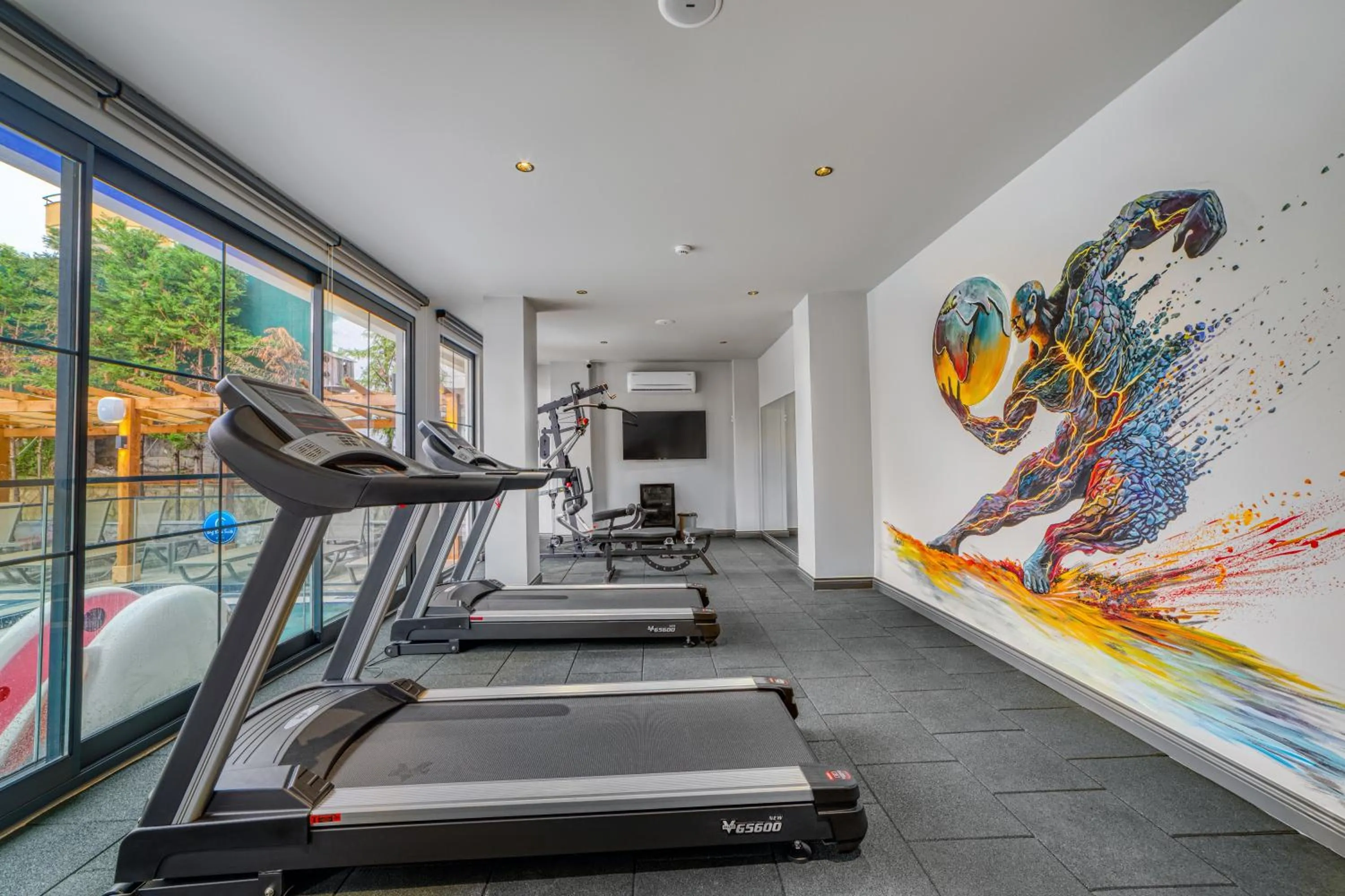 Fitness centre/facilities in Club Big Blue Suit Hotel - All Inclusive Plus