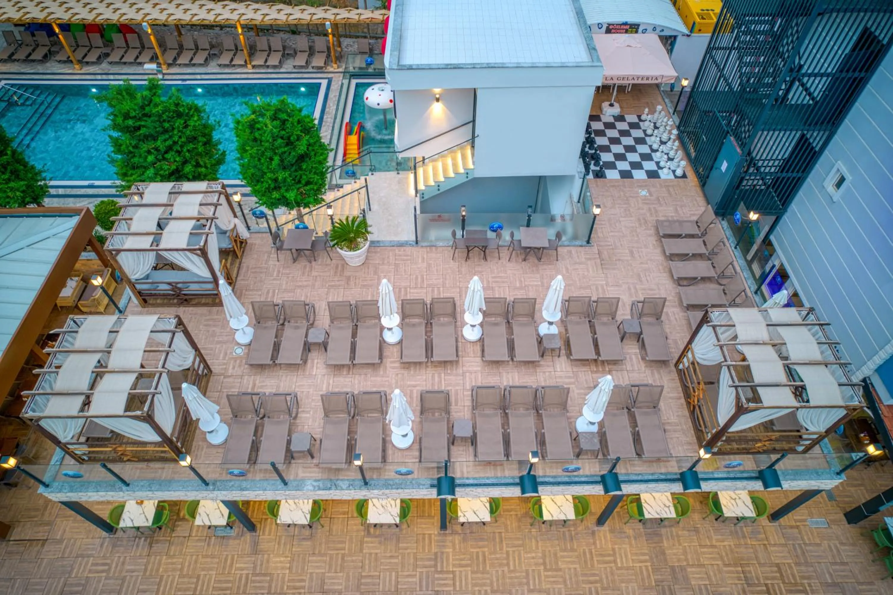 Balcony/Terrace in Club Big Blue Suit Hotel - All Inclusive Plus