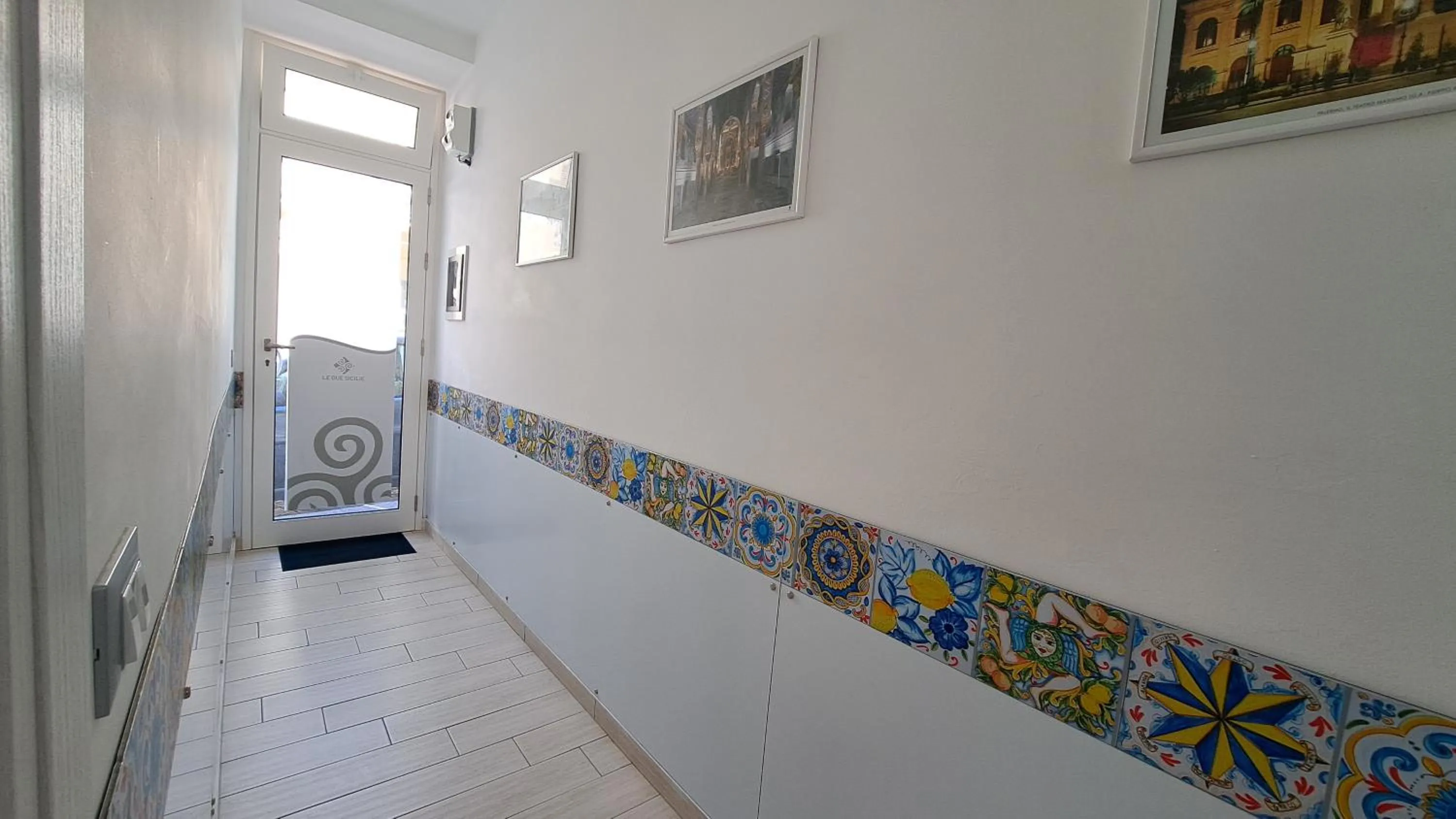 Decorative detail in Le Due Sicilie B&B