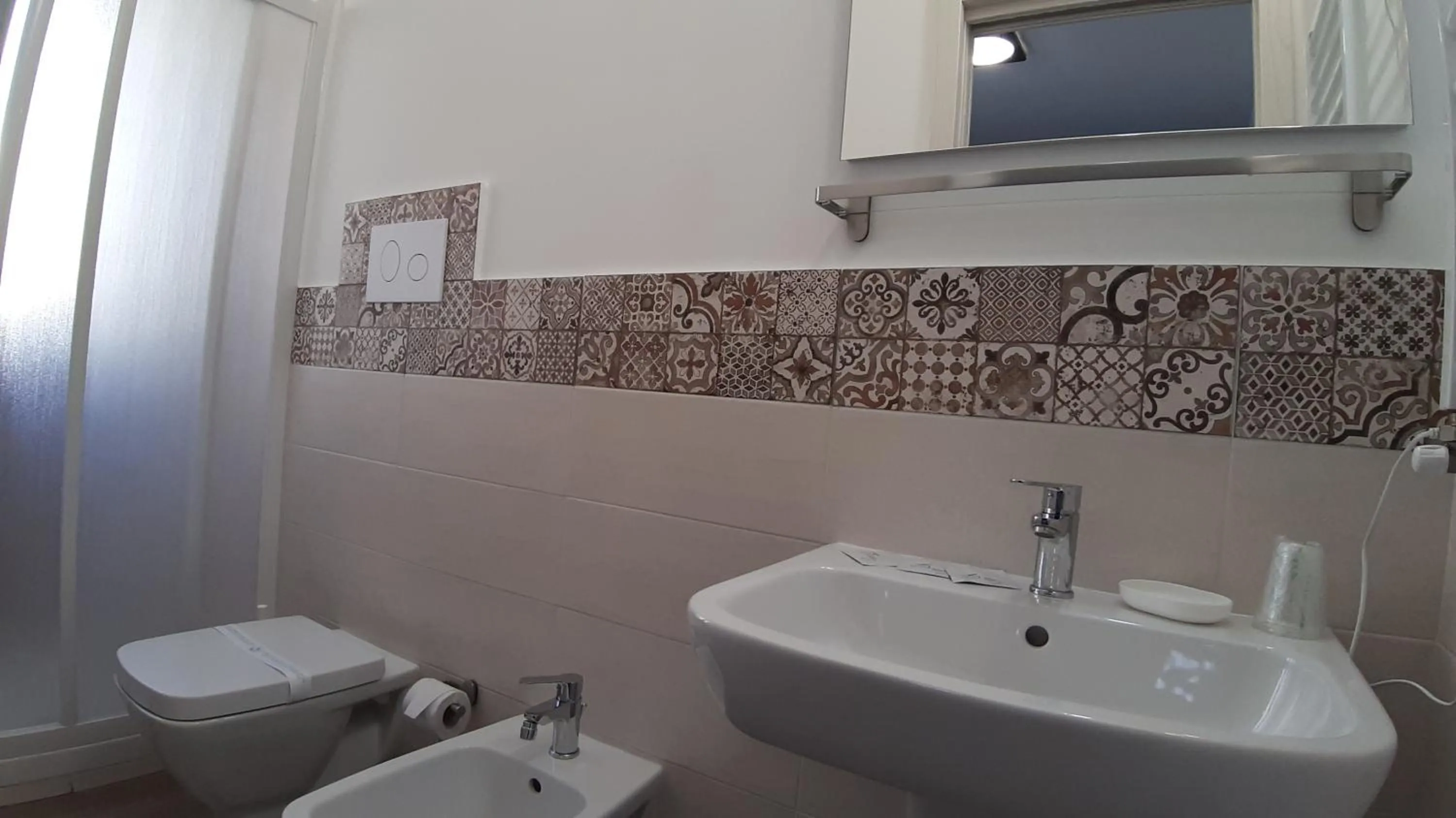 Bathroom in Le Due Sicilie B&B