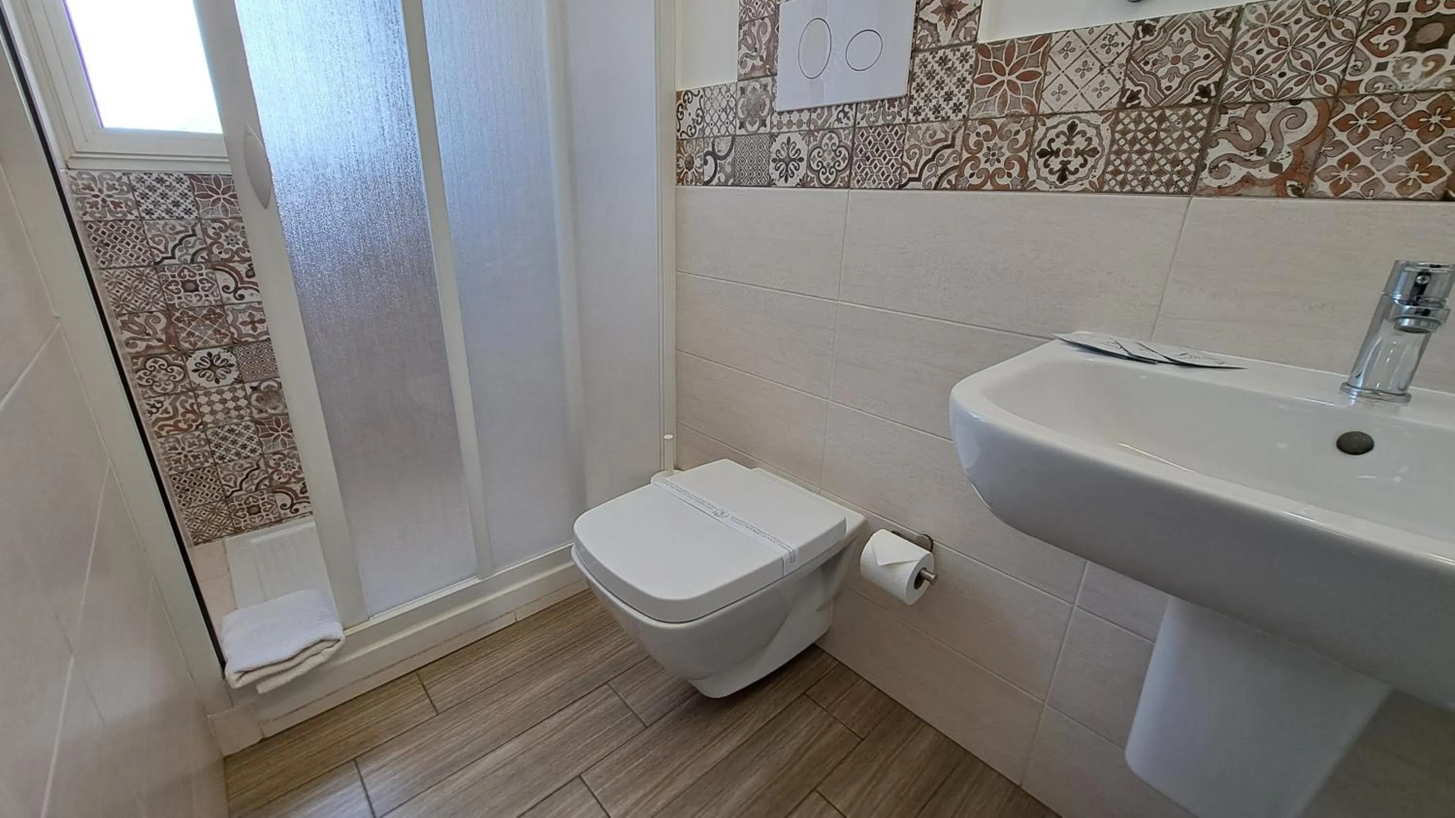 Bathroom in Le Due Sicilie B&B