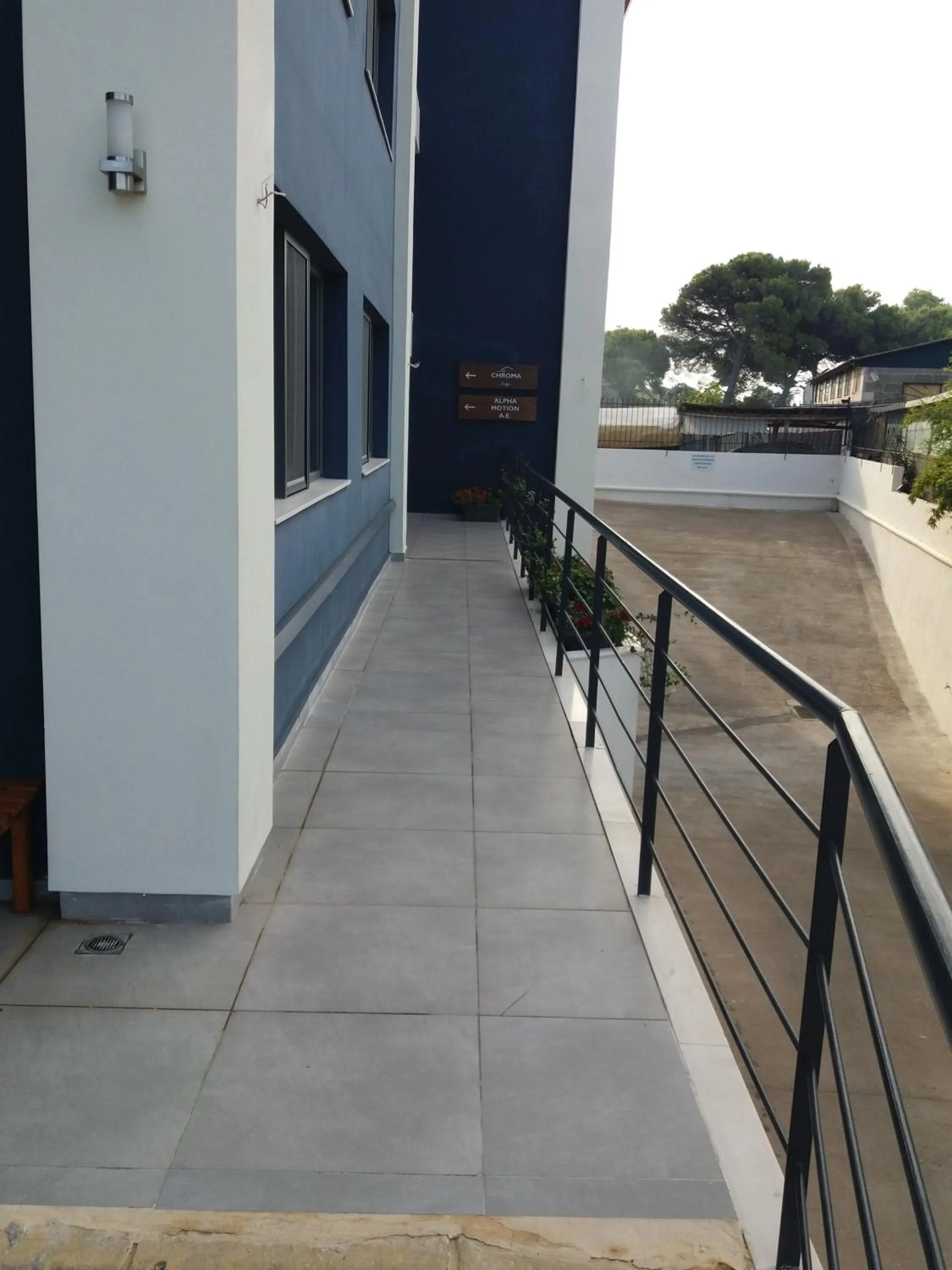 On site in CHROMA Lodge Pikermi