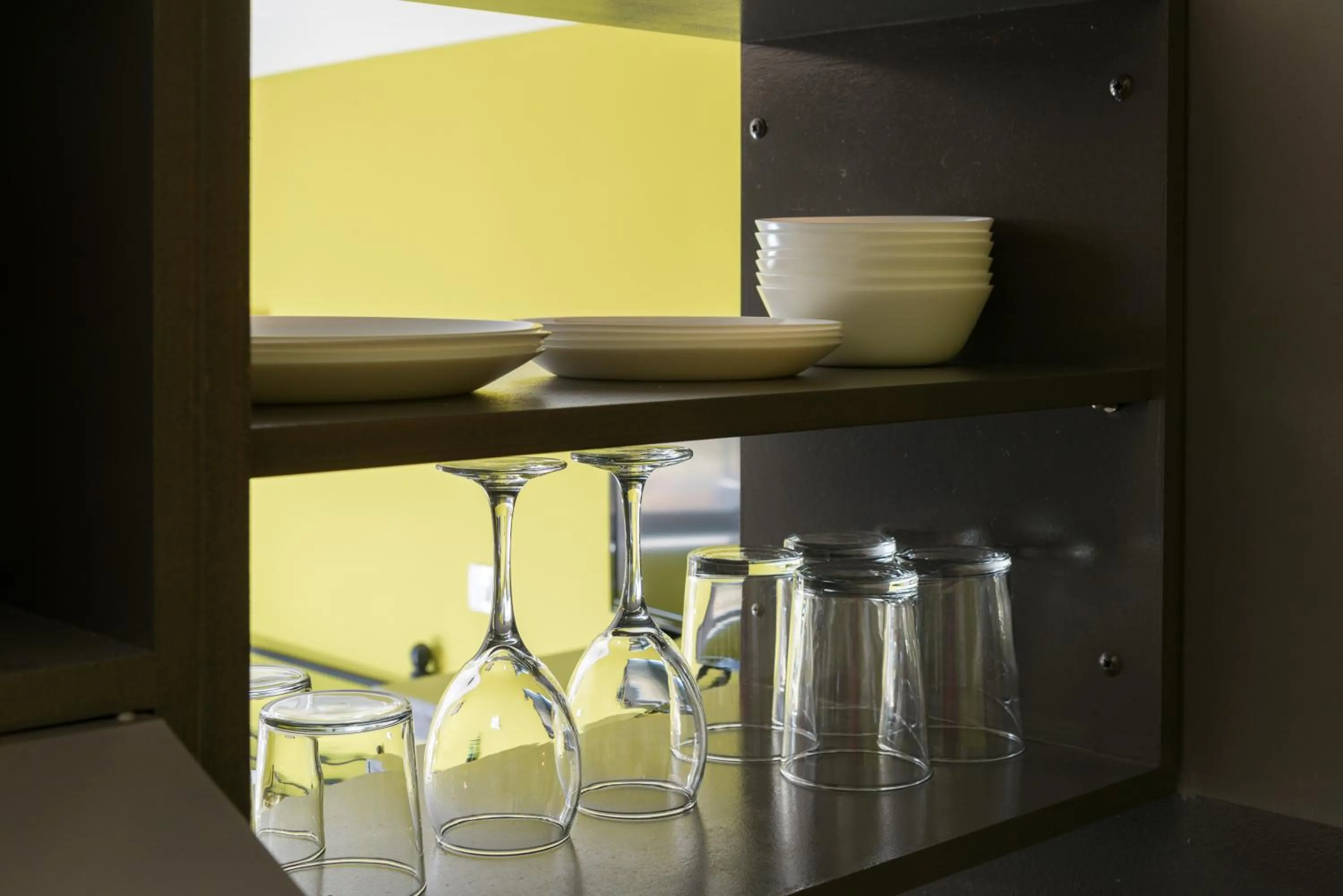 Kitchen or kitchenette in CHROMA Lodge Pikermi