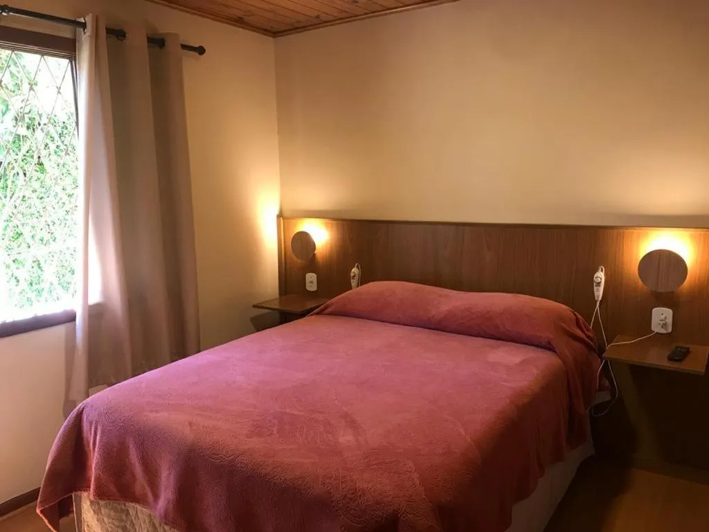 Bed in Pousada Vale Verde