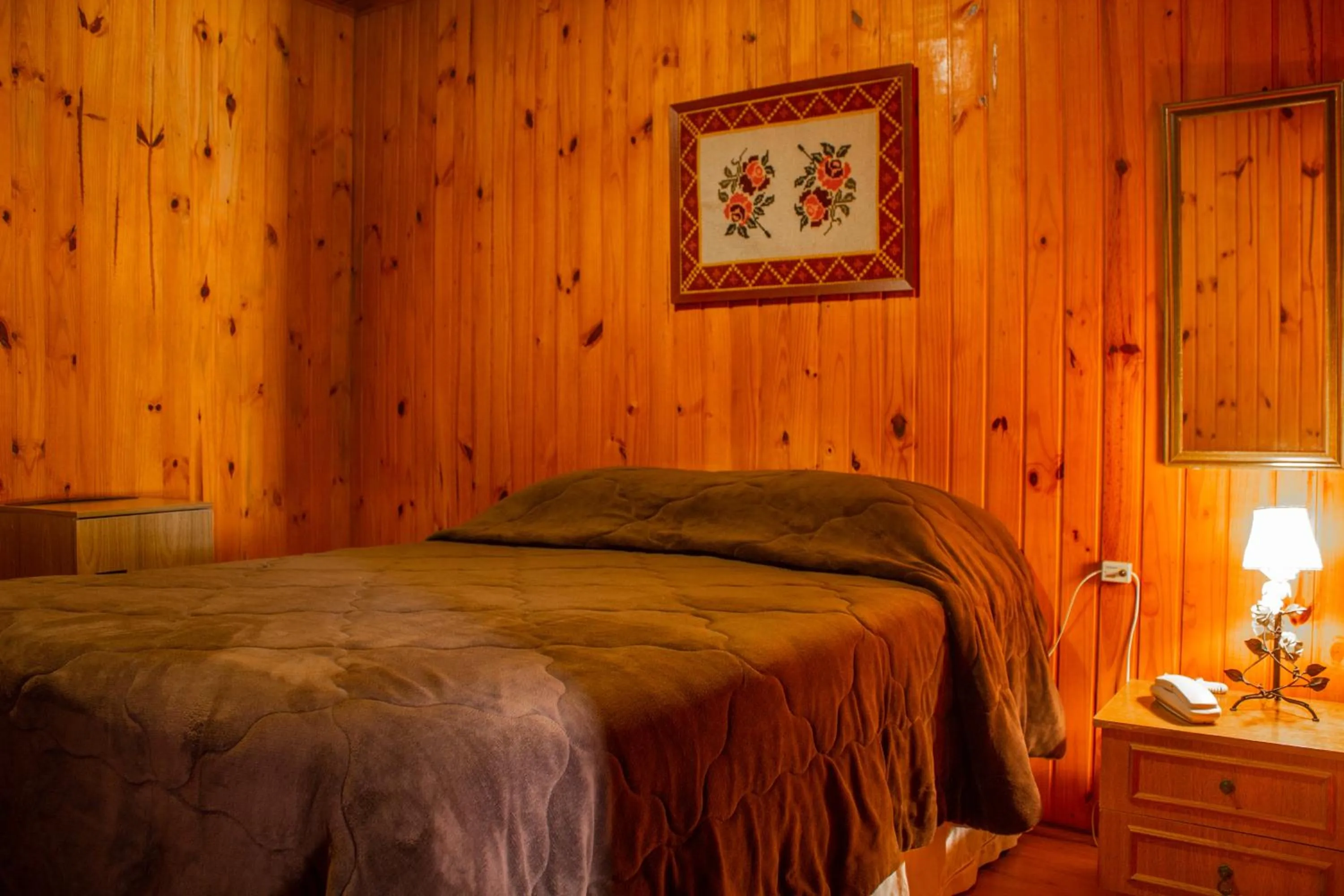 Bed in Pousada Vale Verde