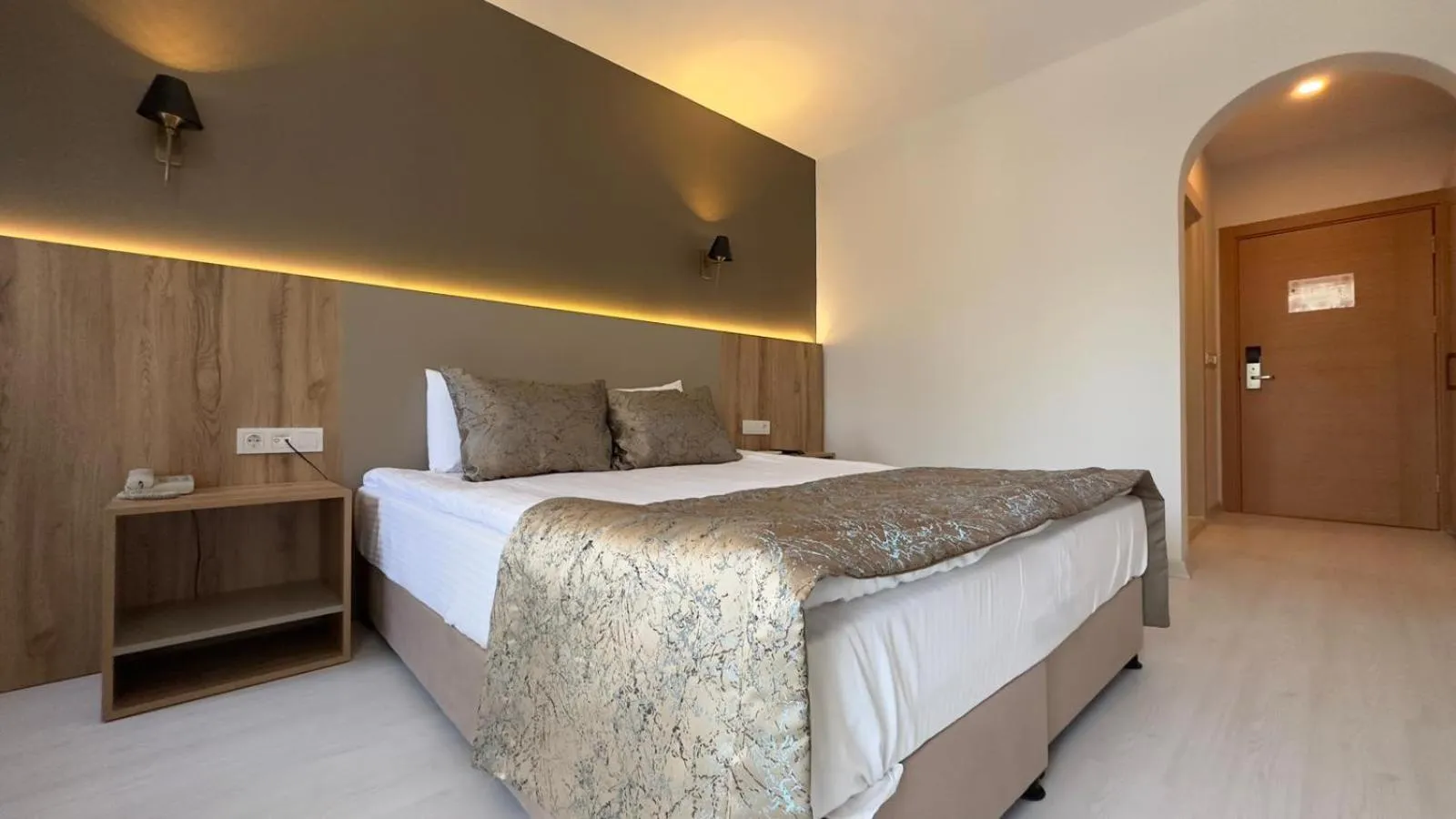 Bed in Ephesus Hitit Hotel restaurant