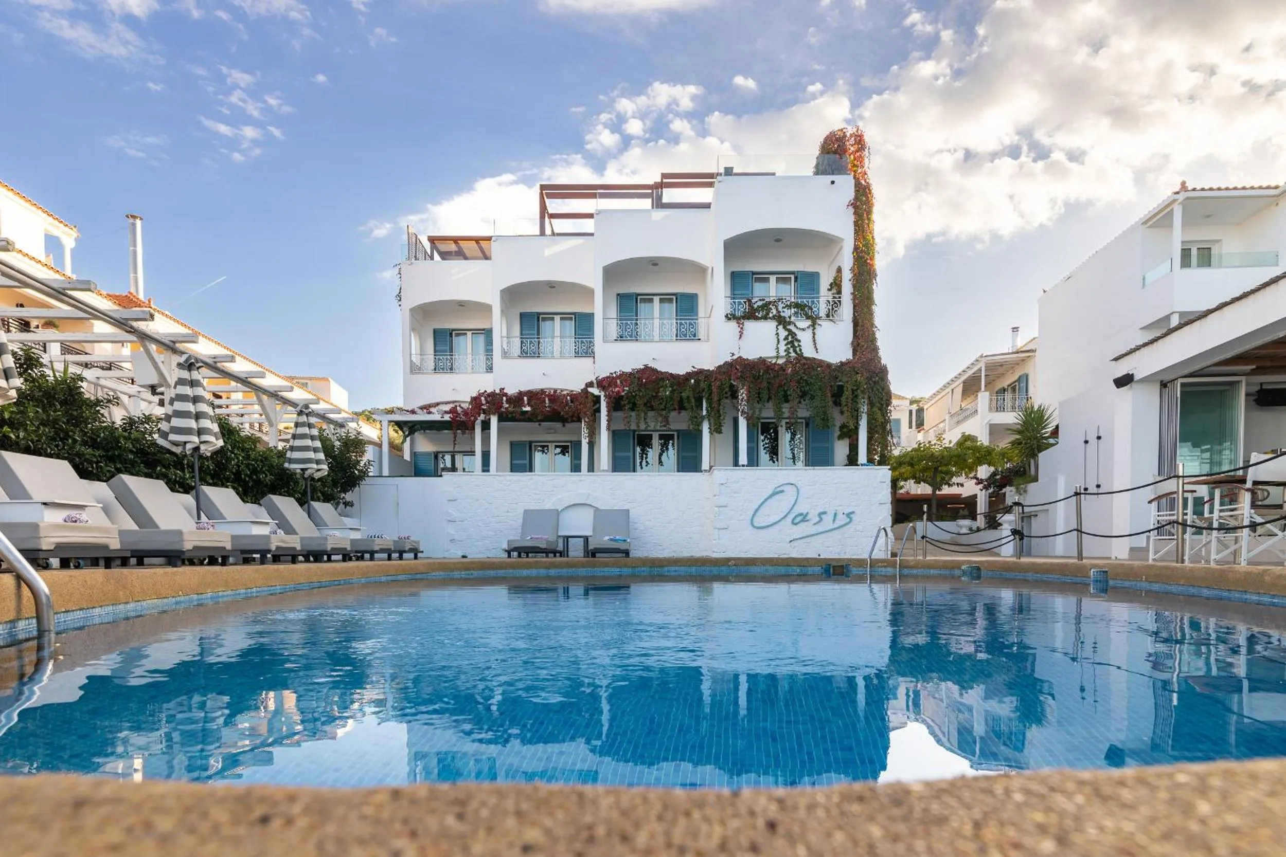 Property building in Oasis Beach Hotel