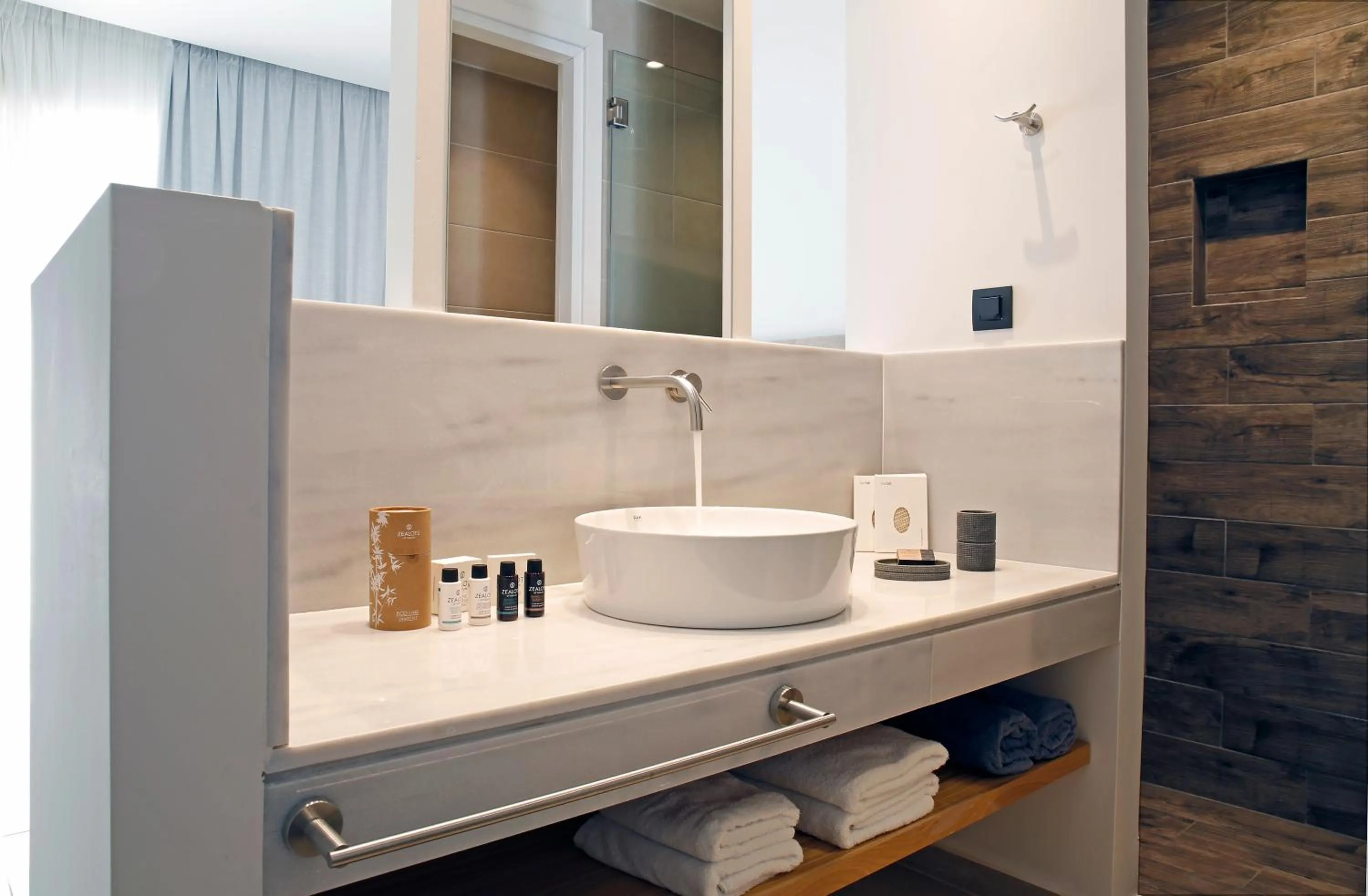 Bathroom in Oasis Beach Hotel