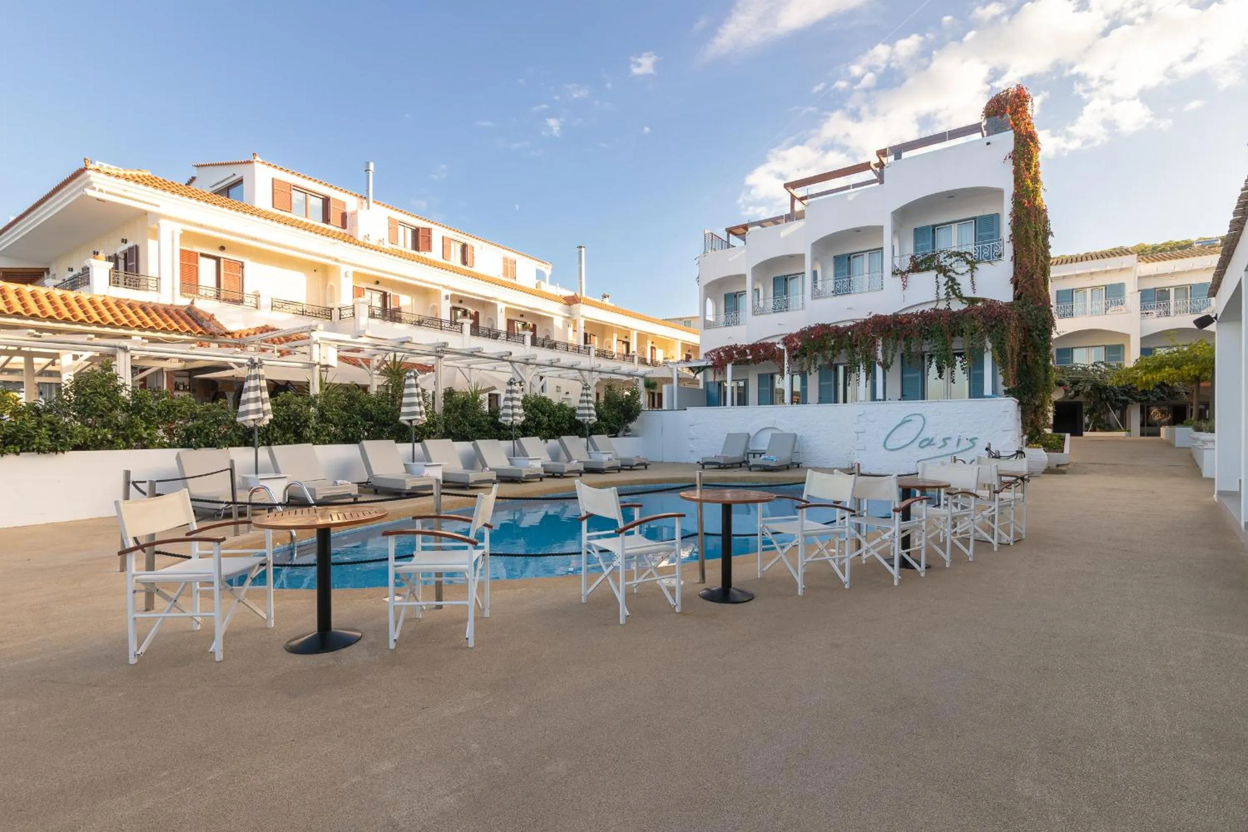 Property building in Oasis Beach Hotel