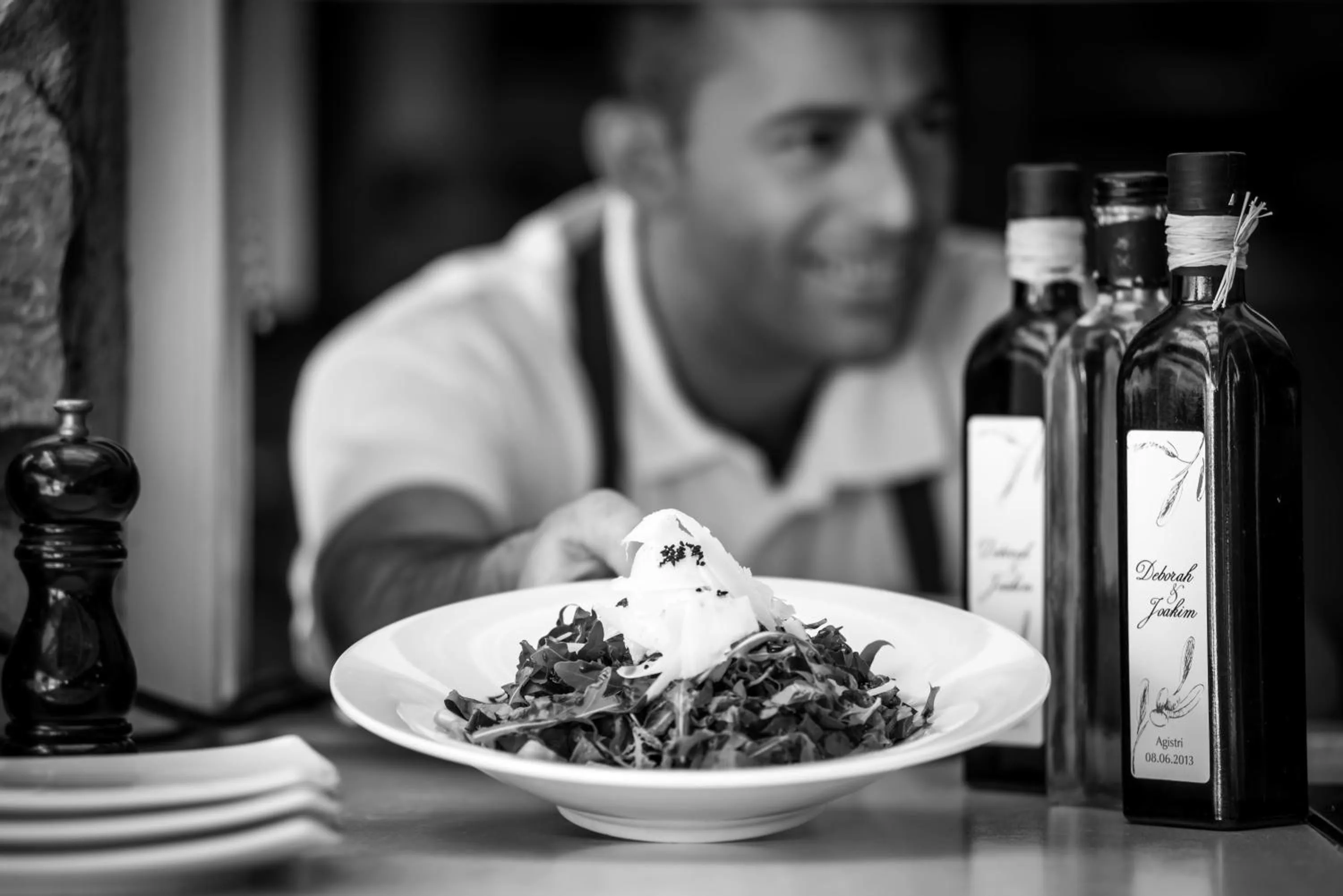 Food in Oasis Beach Hotel