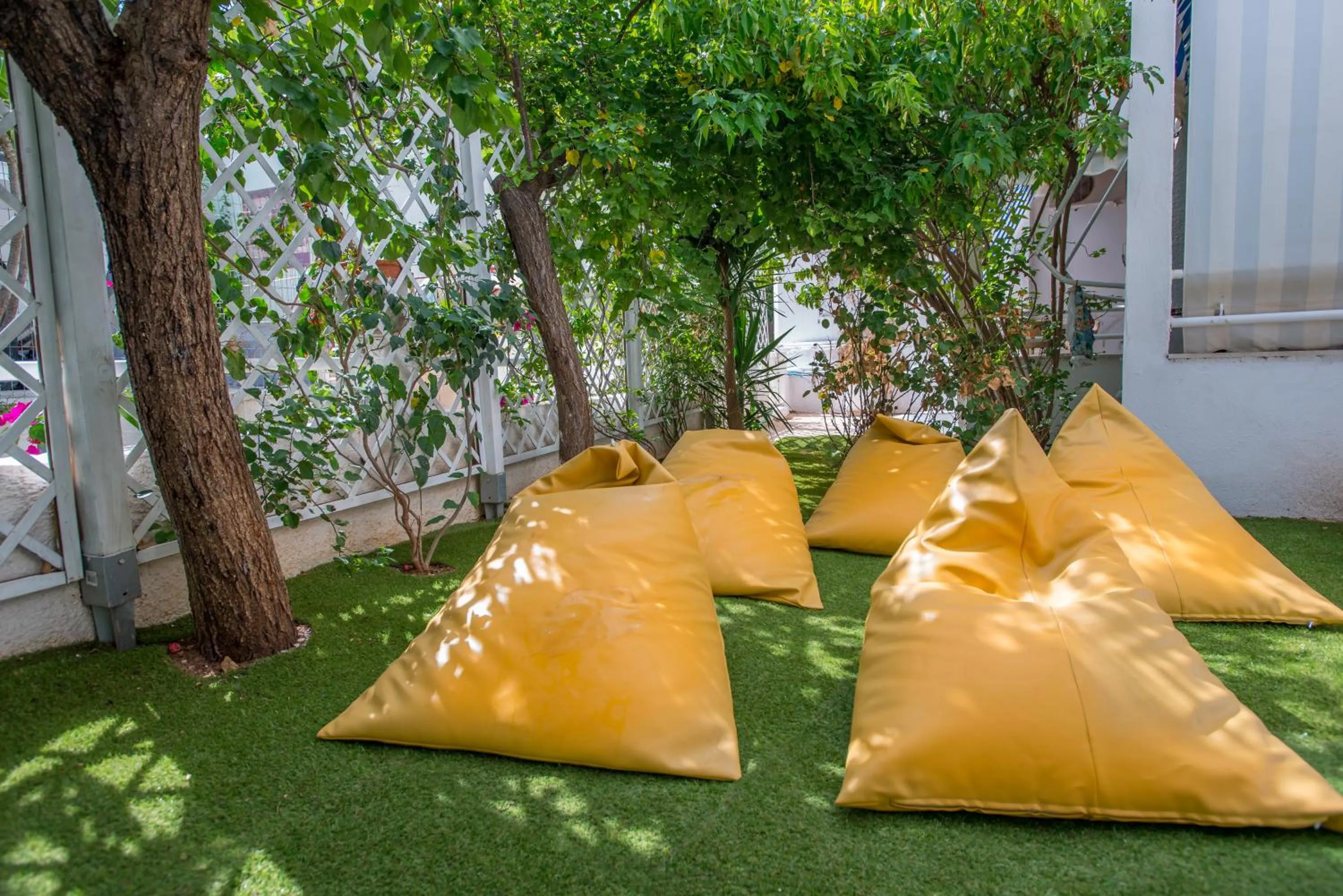 Garden in Oasis Beach Hotel