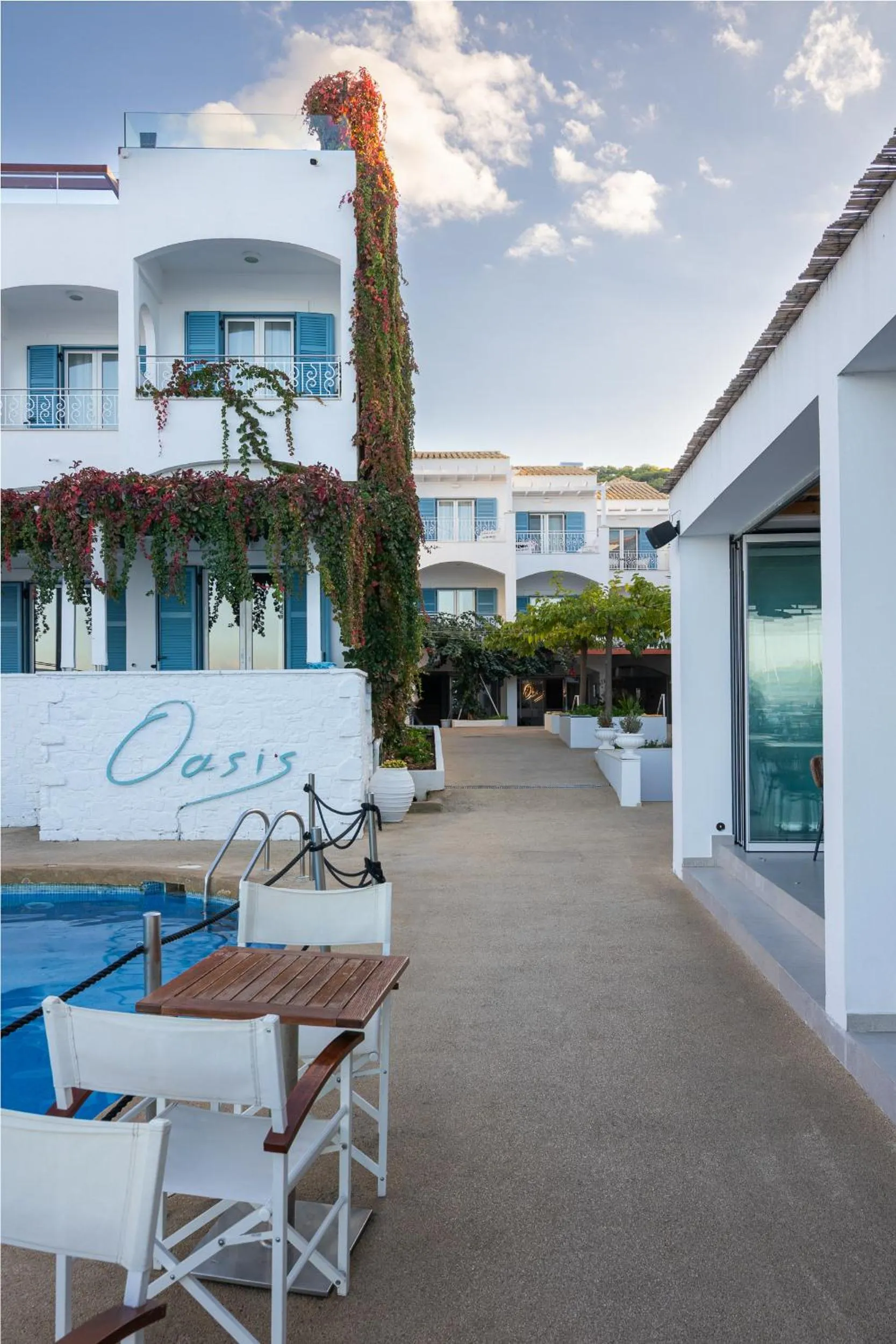 Property building in Oasis Beach Hotel