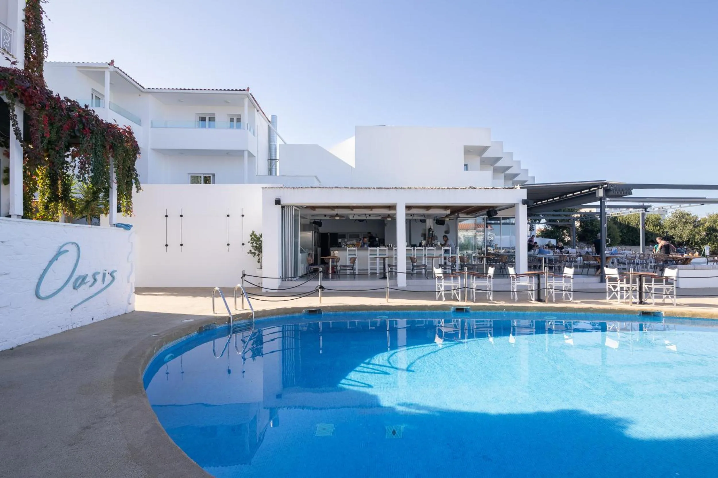 Property building in Oasis Beach Hotel