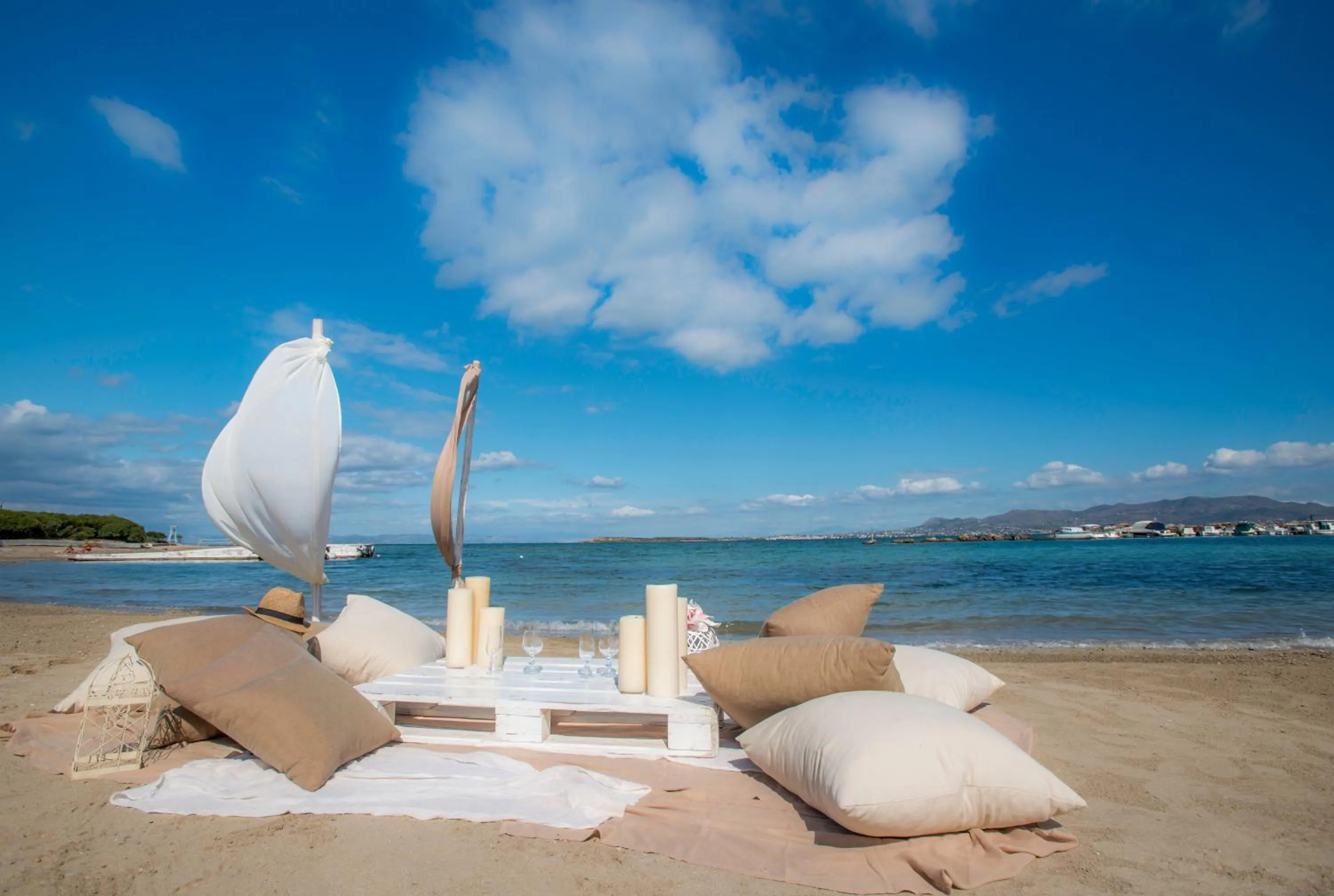 Beach in Oasis Beach Hotel