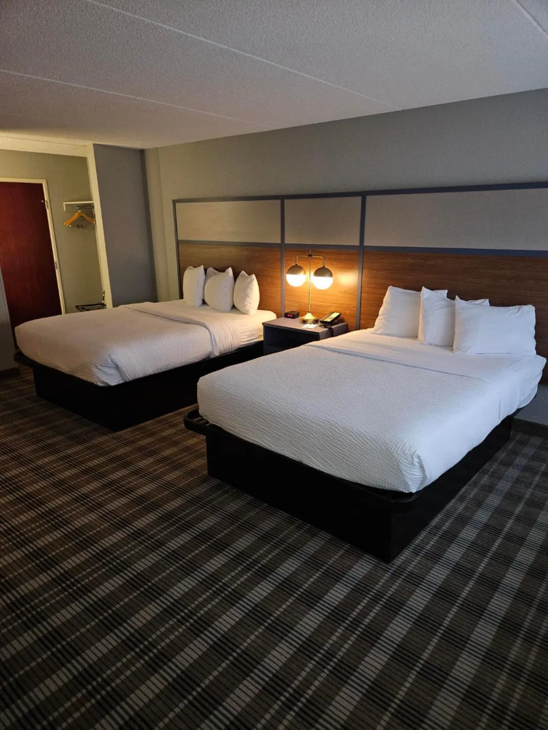 Bed in AmericInn by Wyndham Mounds View Minneapolis