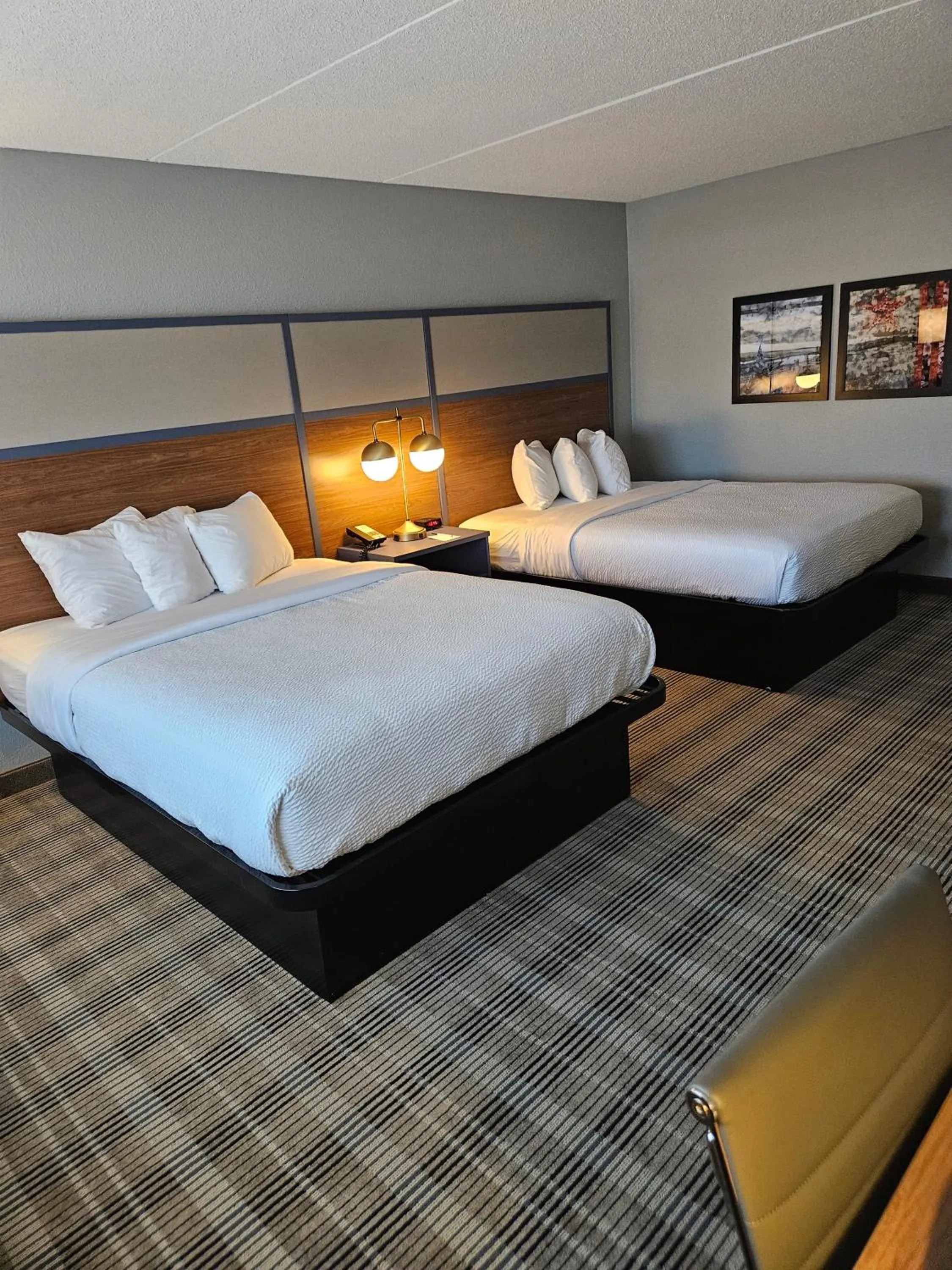 Bed in AmericInn by Wyndham Mounds View Minneapolis