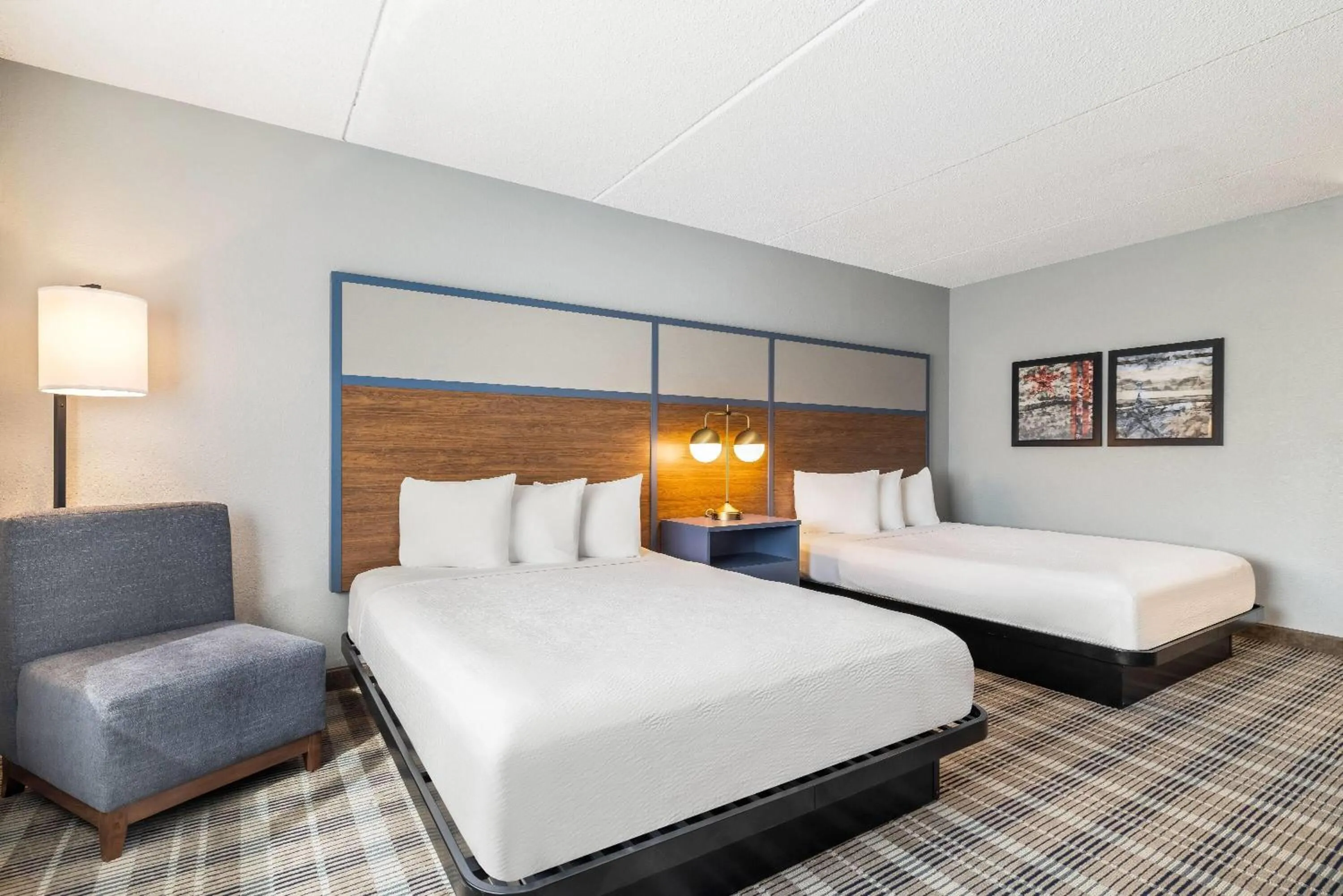 Bed in AmericInn by Wyndham Mounds View Minneapolis