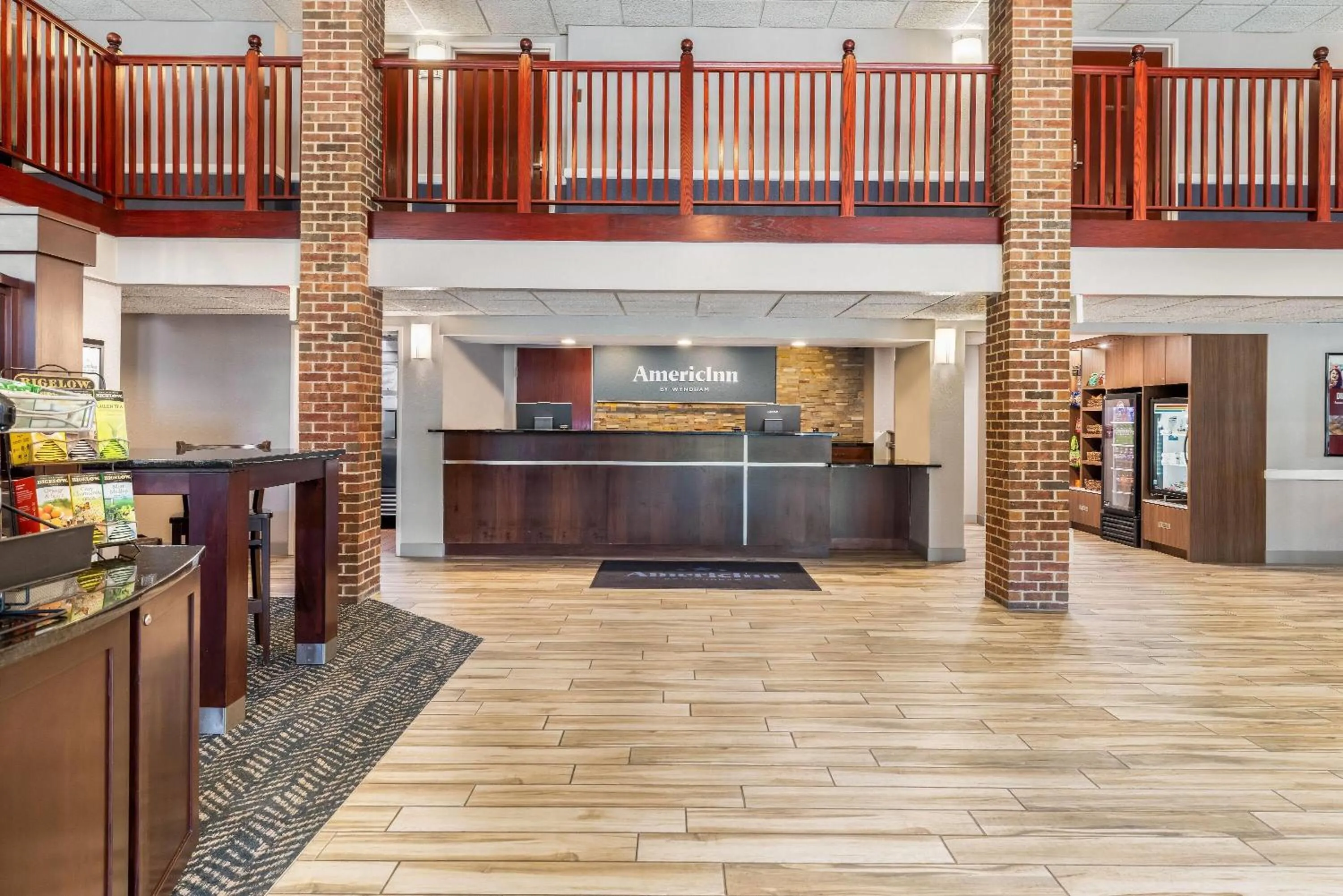 Lobby or reception in AmericInn by Wyndham Mounds View Minneapolis