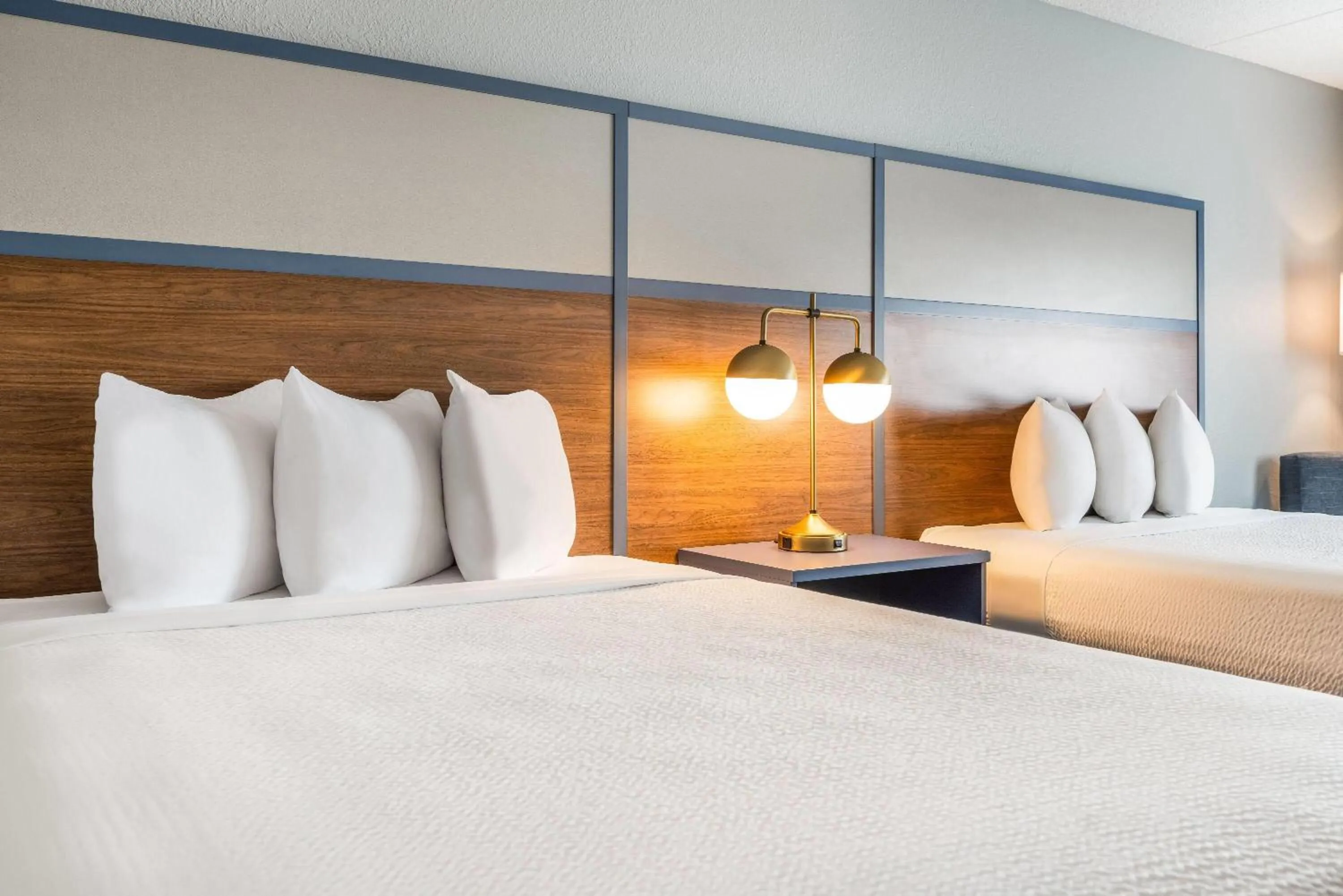 Bed in AmericInn by Wyndham Mounds View Minneapolis