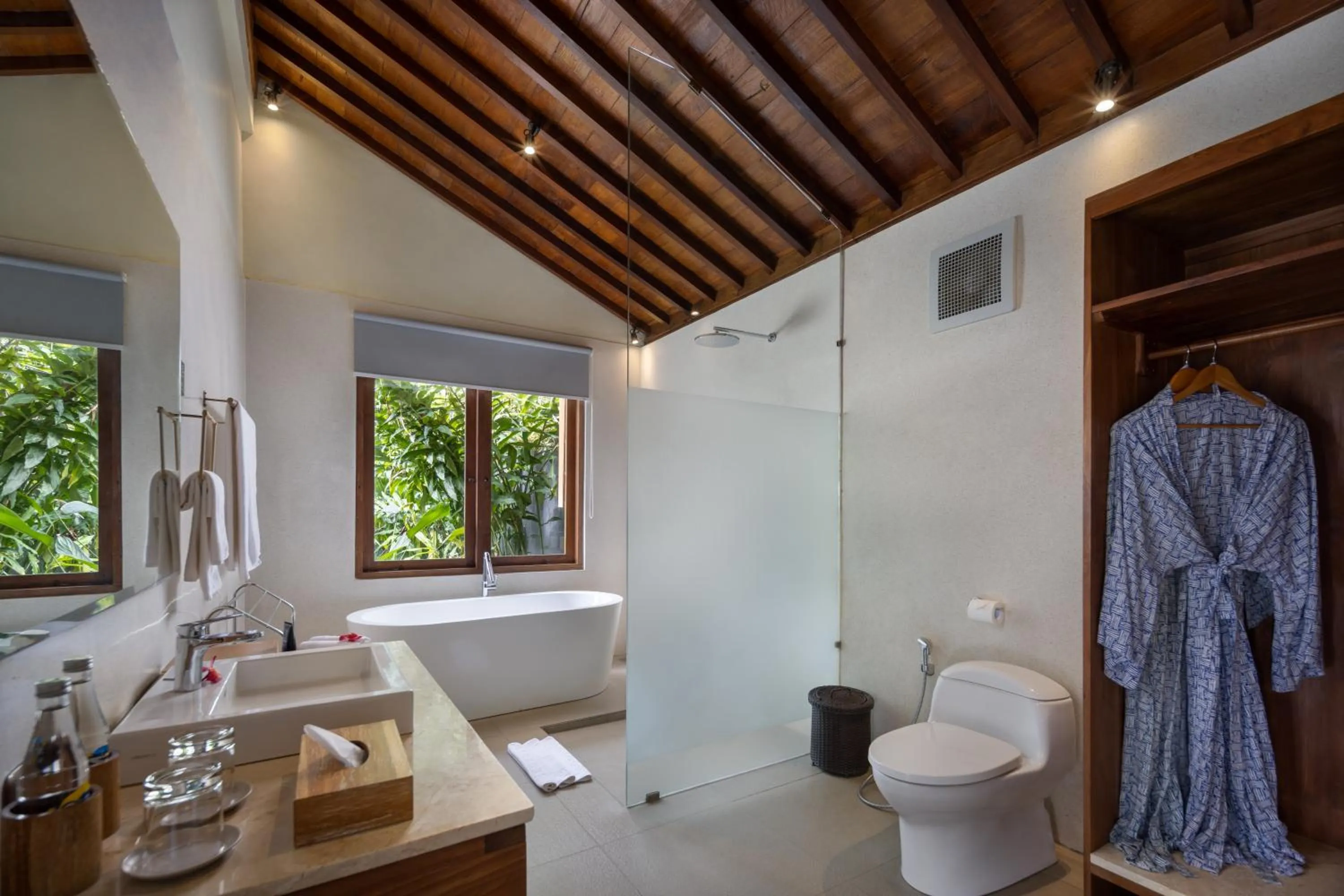 Bathroom in Ubud Valley Boutique Resort