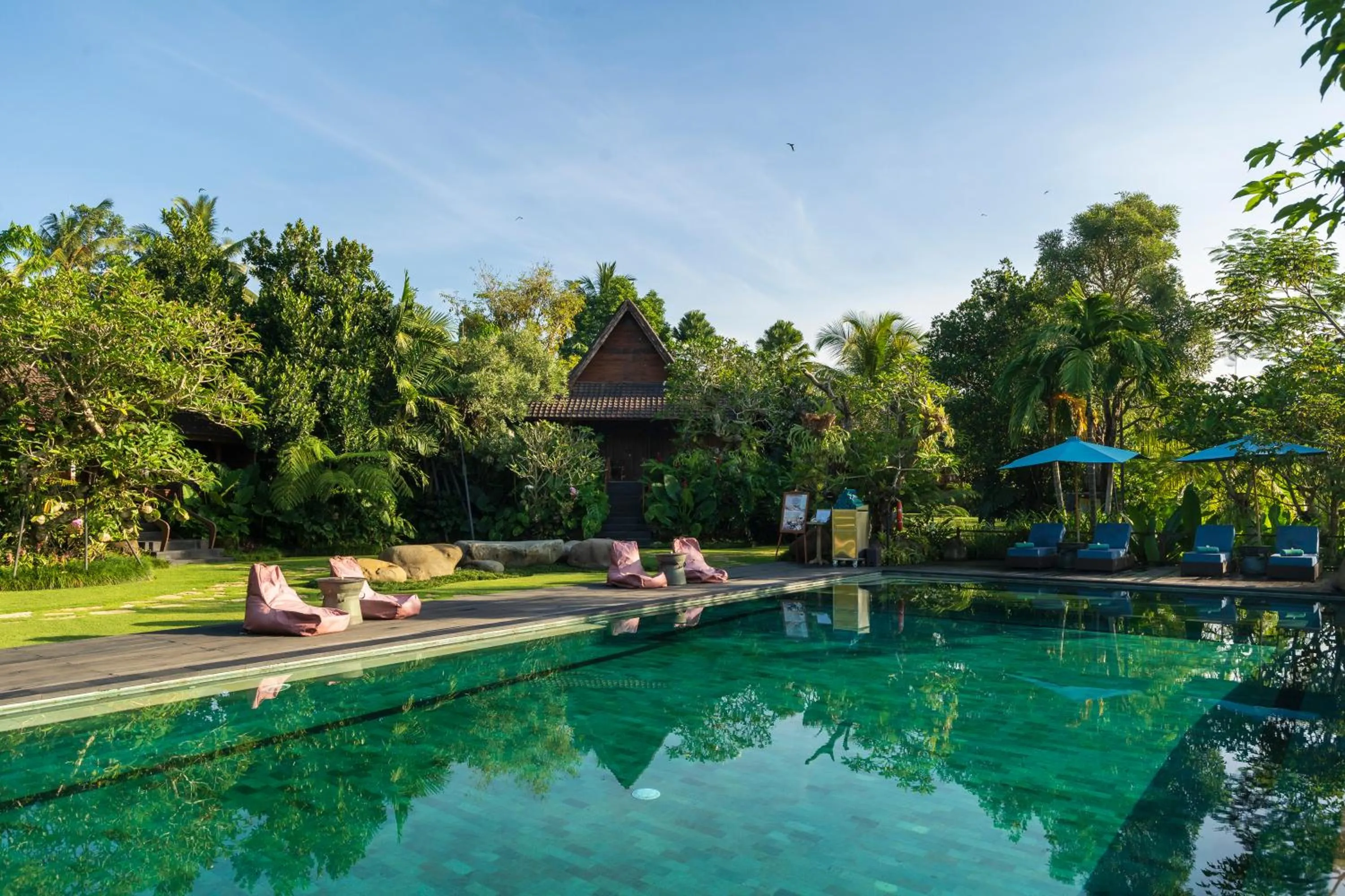 Swimming pool in Ubud Valley Boutique Resort