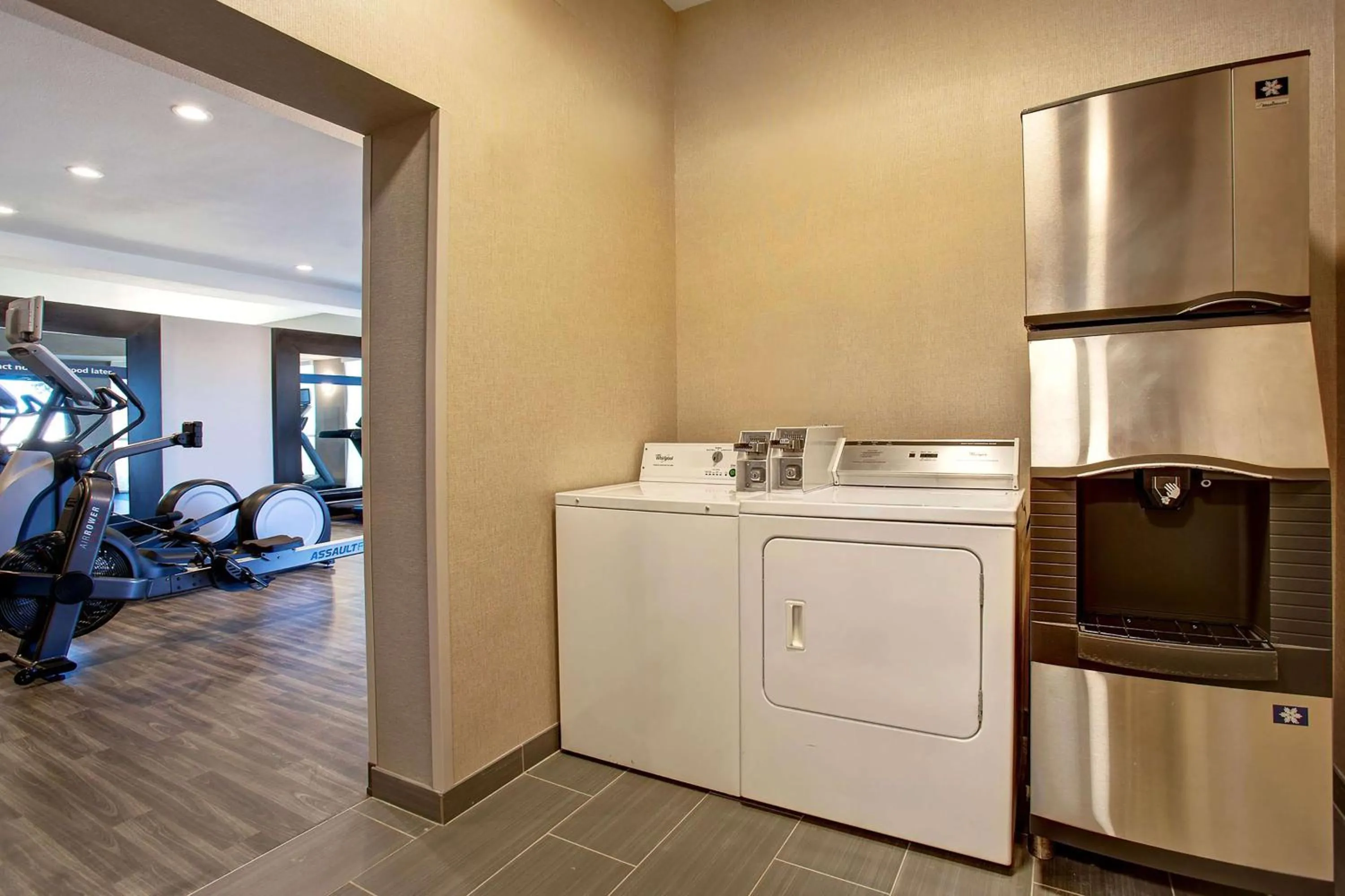 Fitness centre/facilities in Hampton Inn & Suites Borger