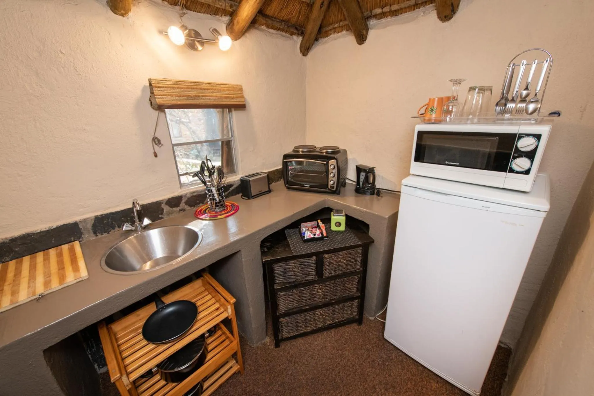 Kitchen or kitchenette in Blyde River Wilderness Lodge