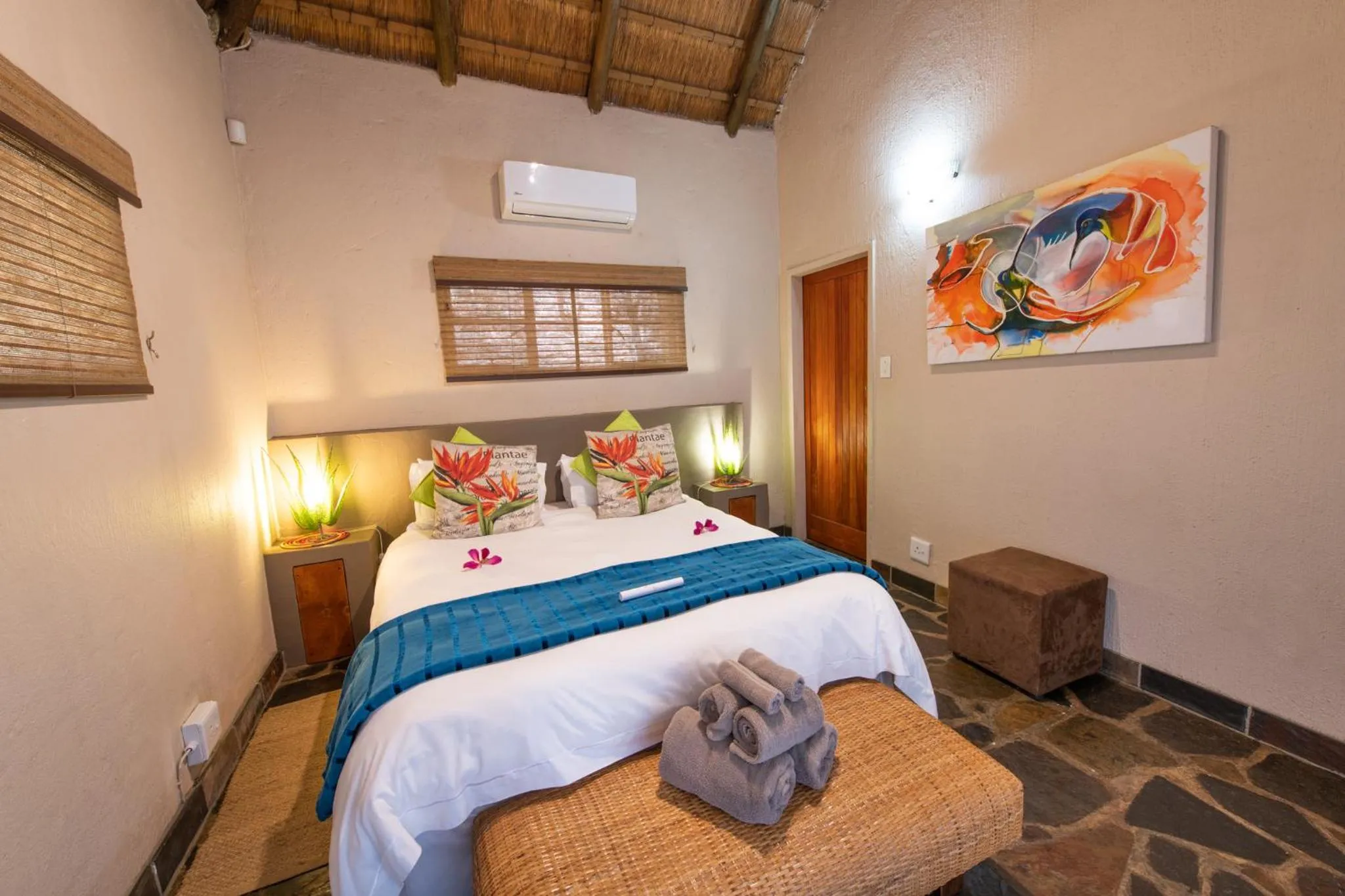 Bedroom, Bed in Blyde River Wilderness Lodge