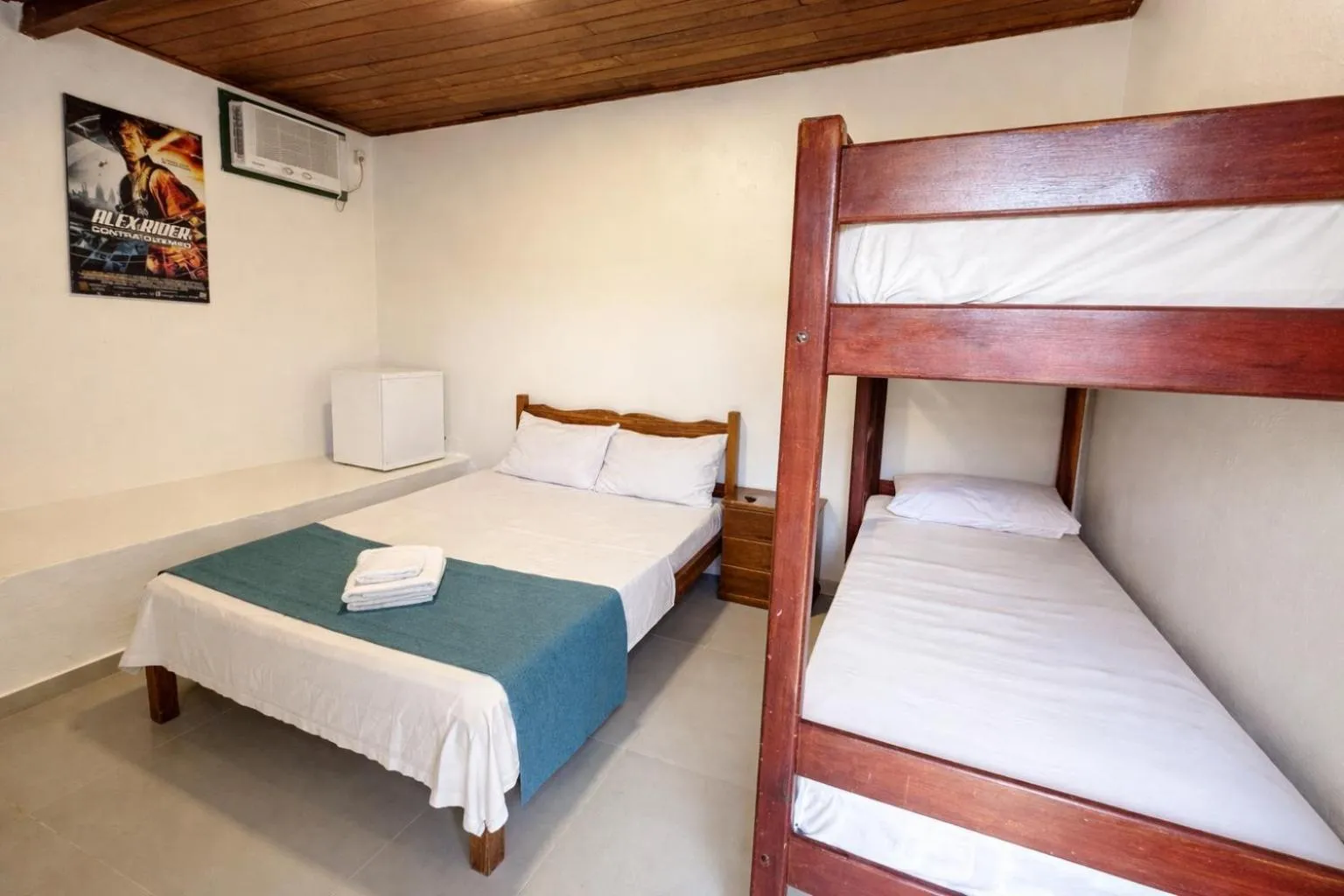 Bed in Pousada Villas Boas Arraial do Cabo