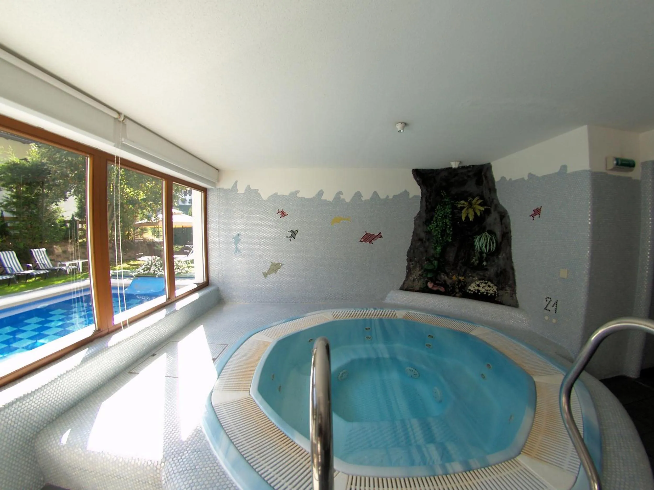 Hot Spring Bath in Hotel Montana