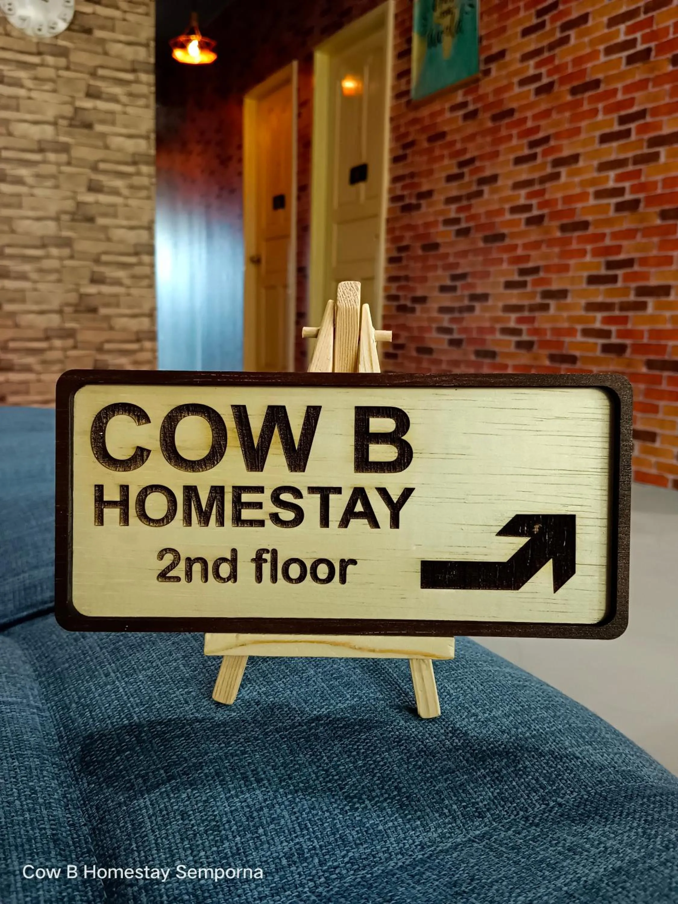 Property logo or sign in Cow B Homestay Semporna
