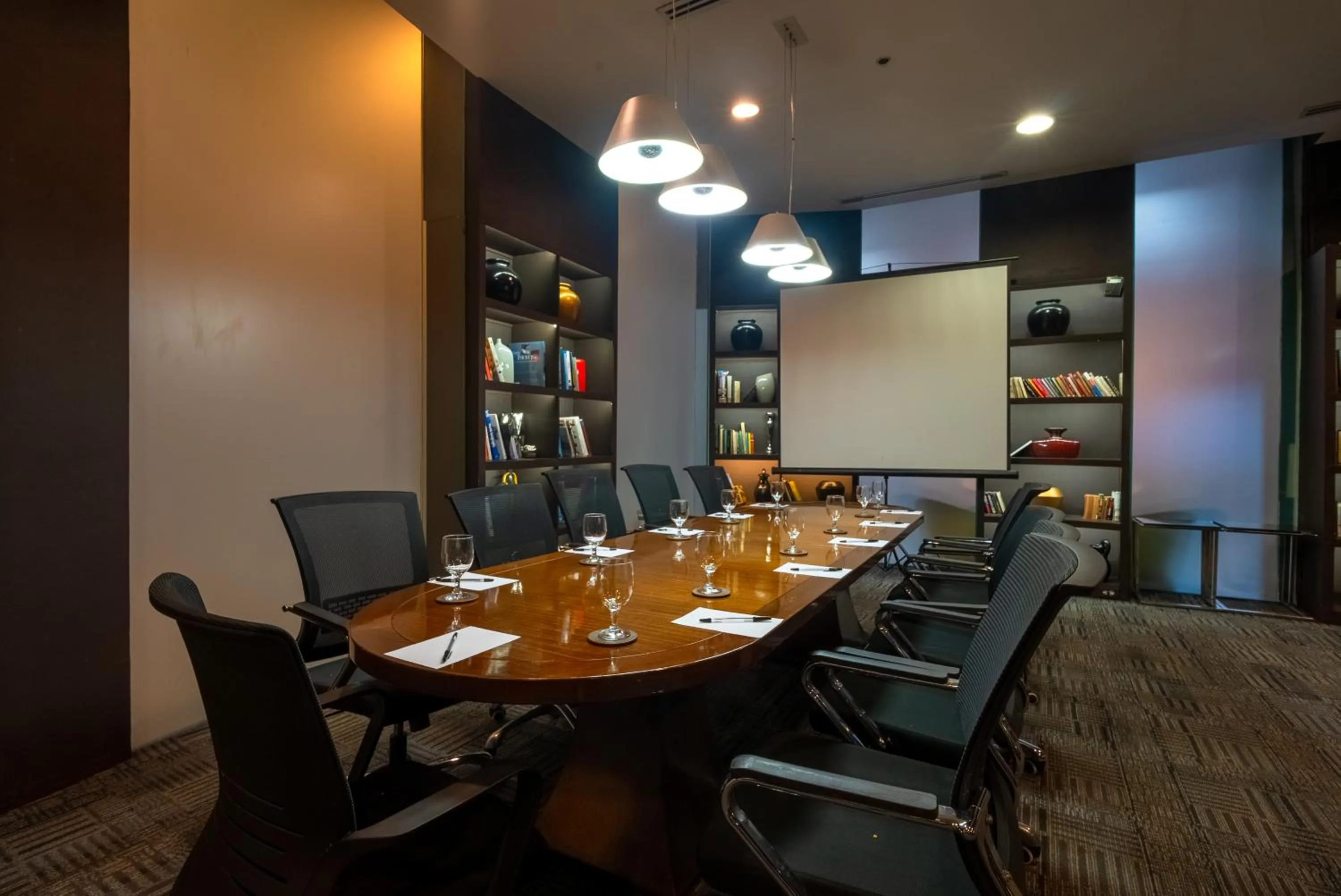 Library in The Alpha Suites