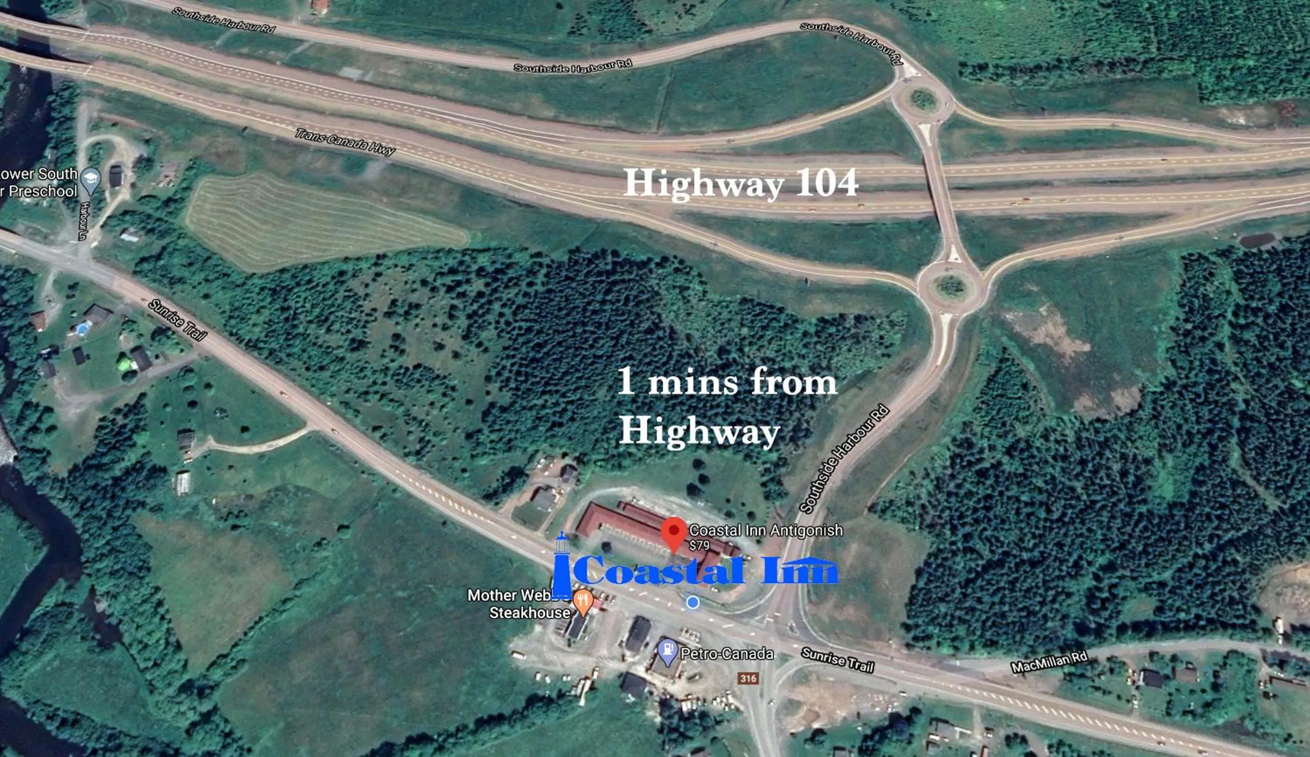 Property building in Coastal Inn Antigonish