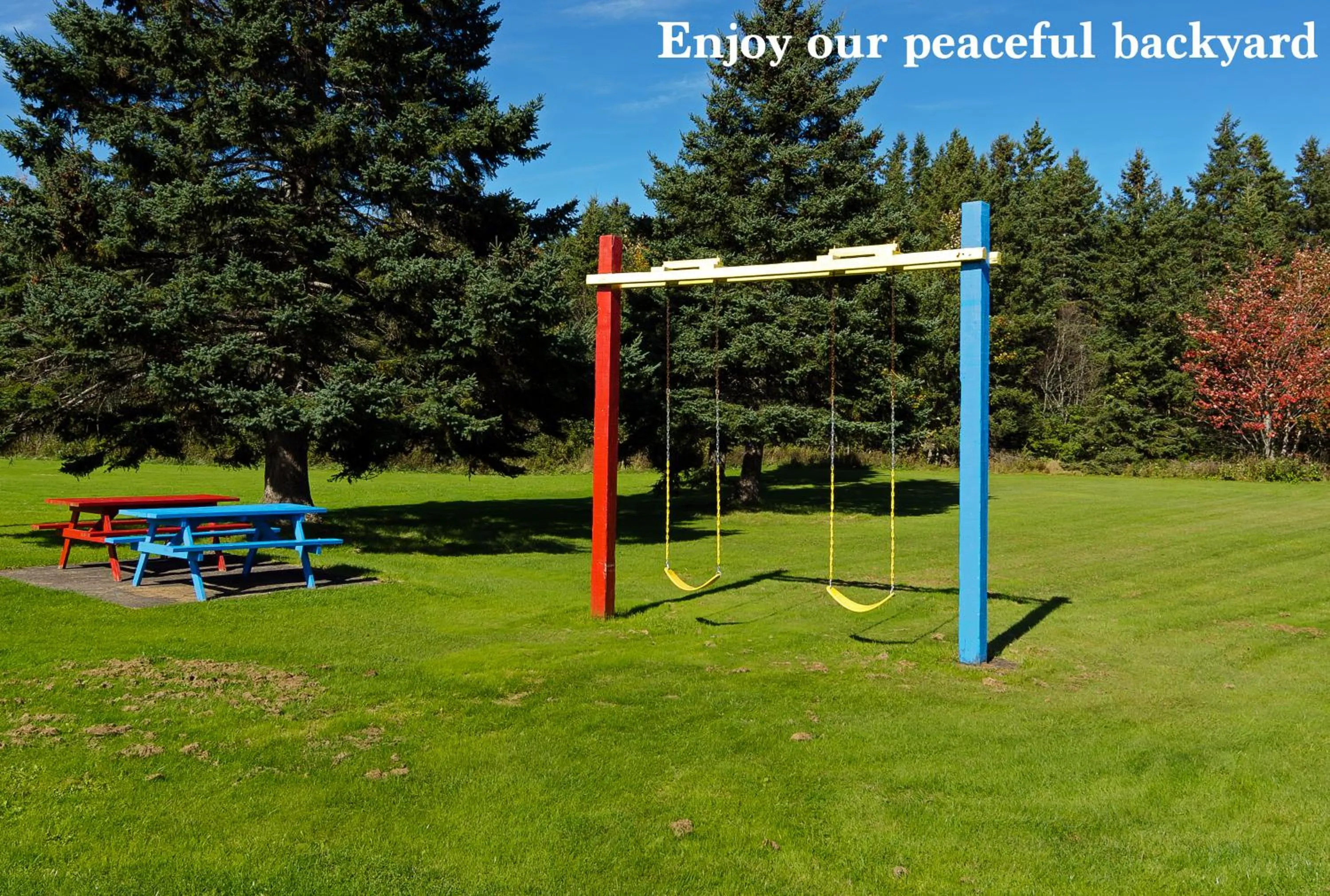 Children play ground in Coastal Inn Antigonish