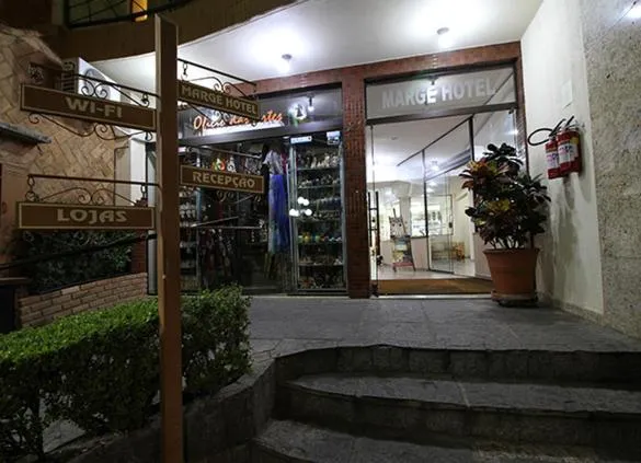 Facade/entrance in Marge Hotel