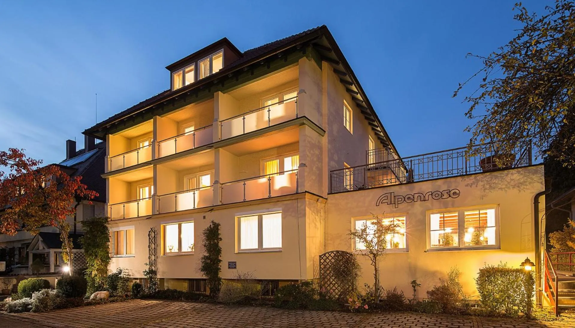 Property building in Hotel Alpenrose