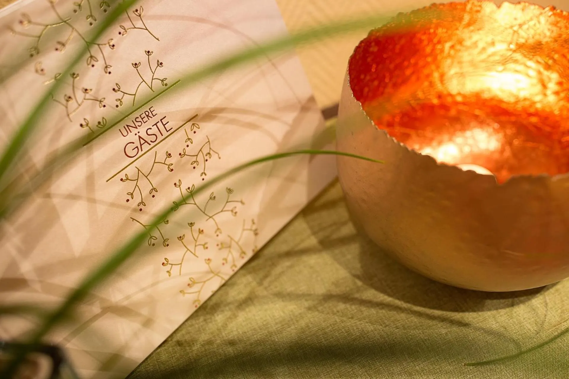 Decorative detail in Hotel Alpenrose