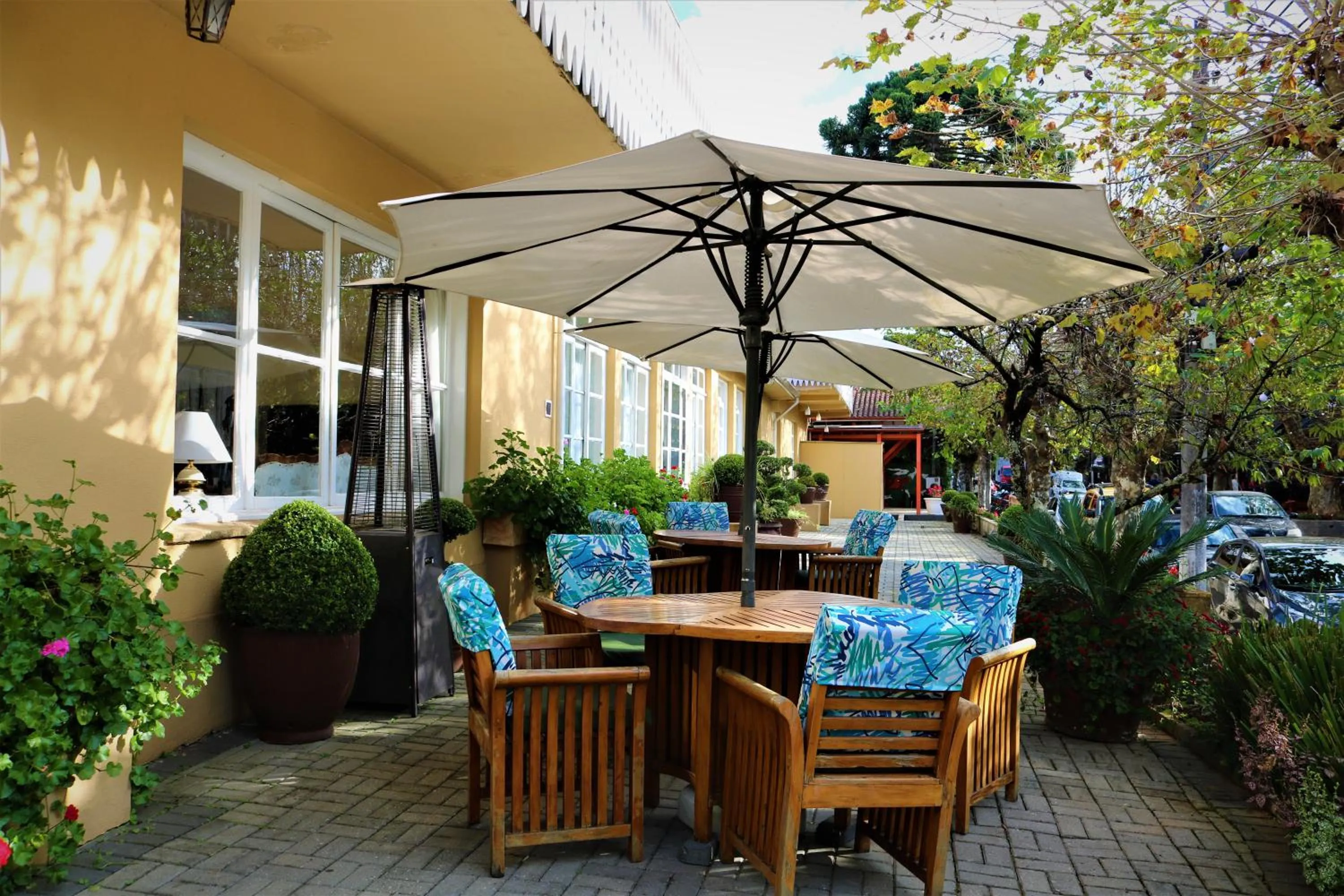 Patio in Hotel Bologna