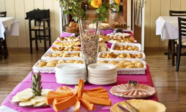 Breakfast in Hotel Bologna