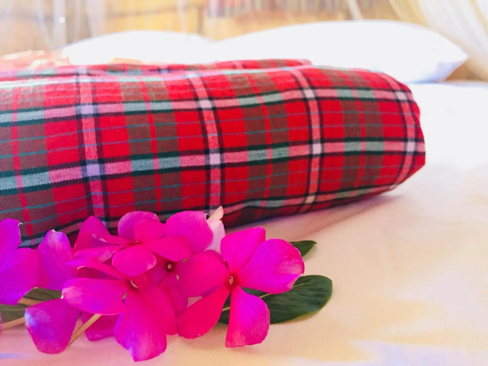 Bed in Koh Phaluai Beach Bangalow