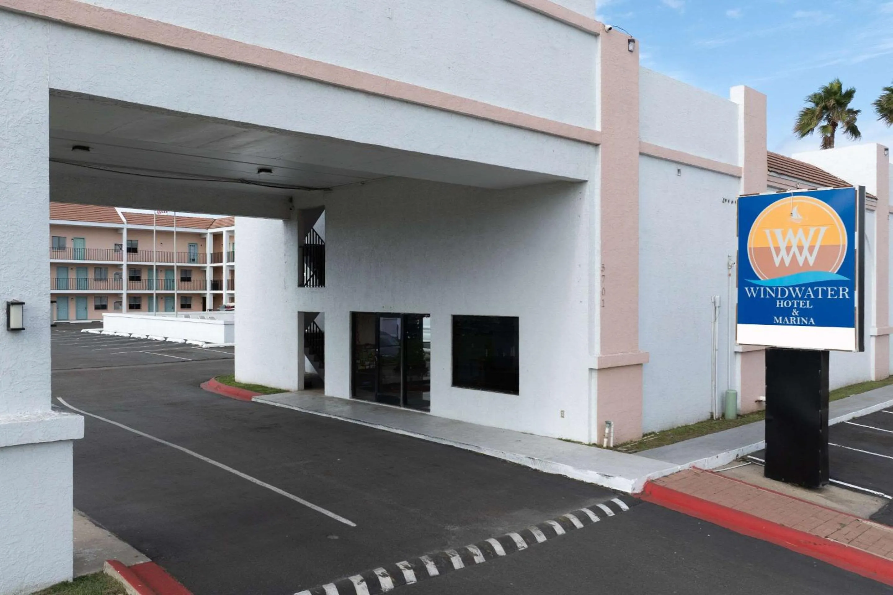 Property building in WindWater Hotel and Marina