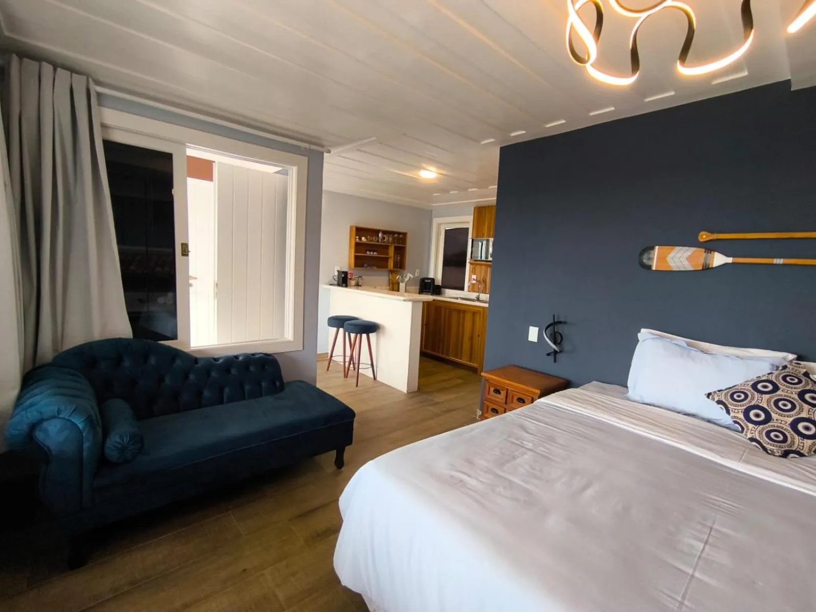 Bedroom, Bed in Pousada Santorini