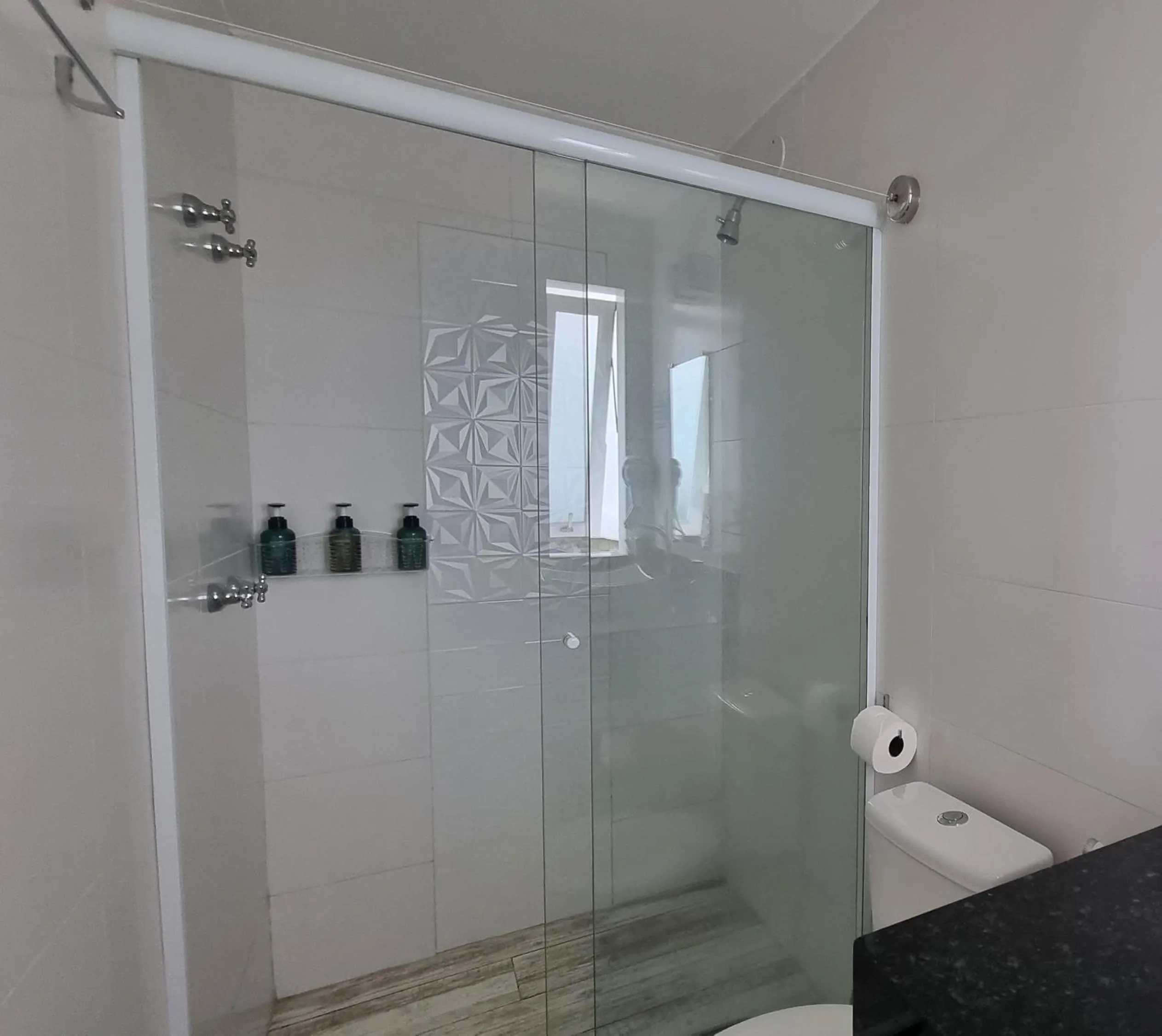 Toilet in Pousada Santorini